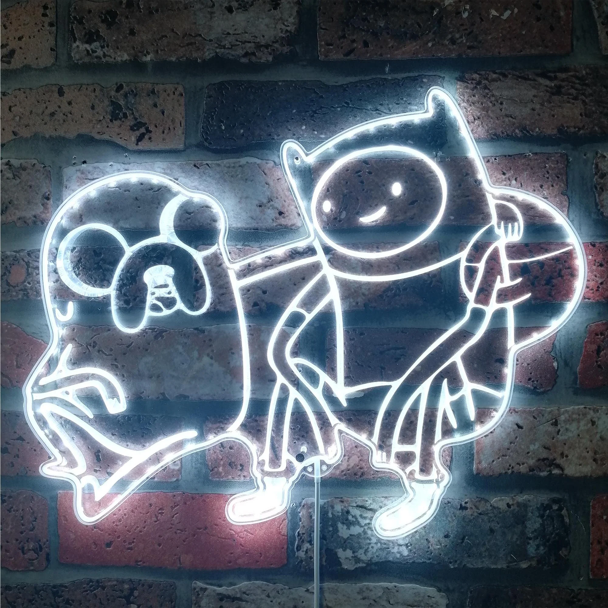 Jake & Finn Neon LED Sign with Dynamic RGB Colors - Image 5