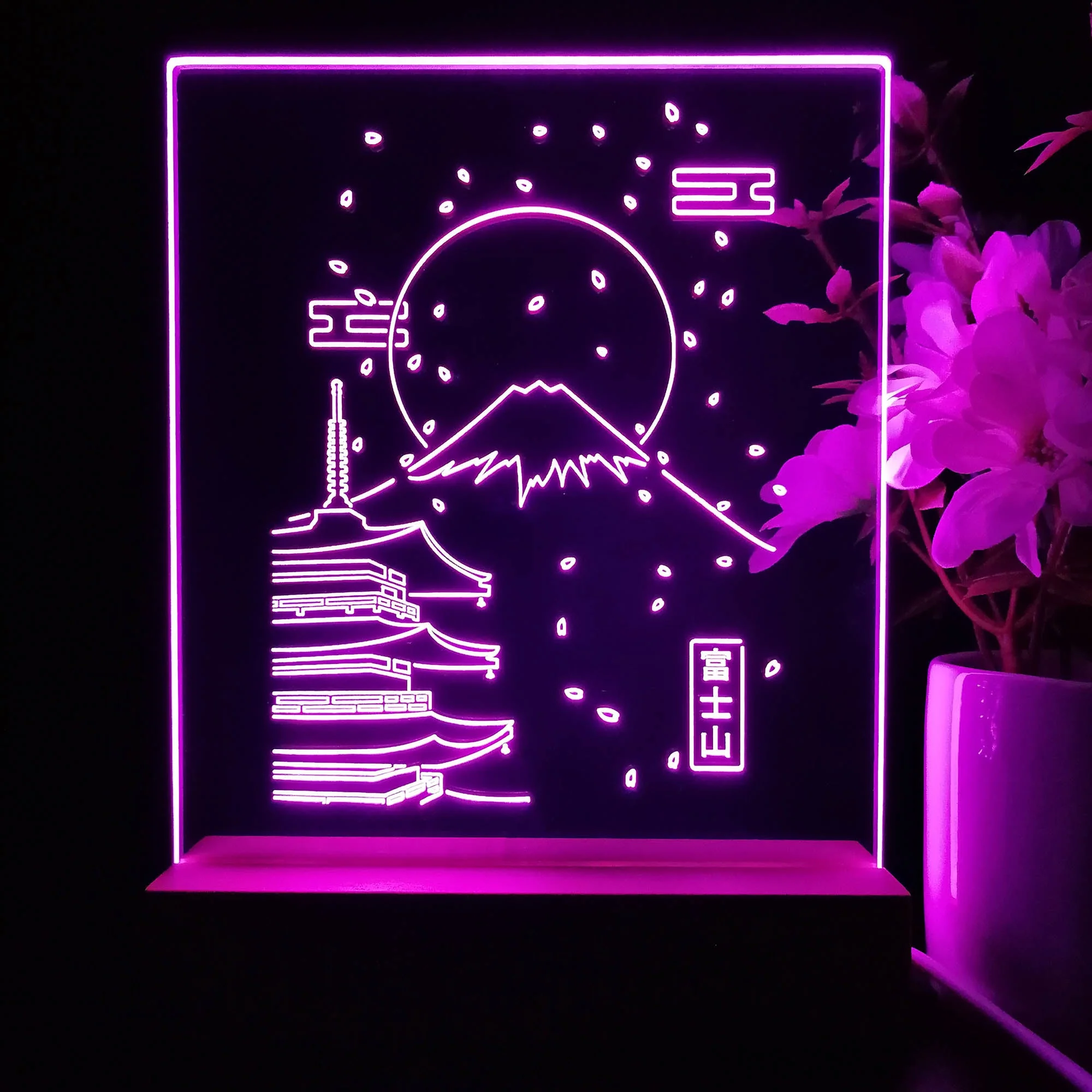 Japan Fuji Game Room LED Sign Lamp Display - Image 2