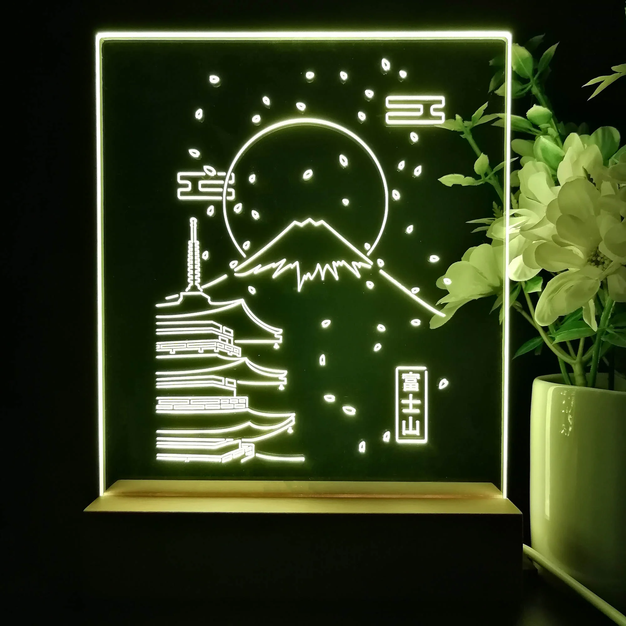Japan Fuji Game Room LED Sign Lamp Display - Image 3