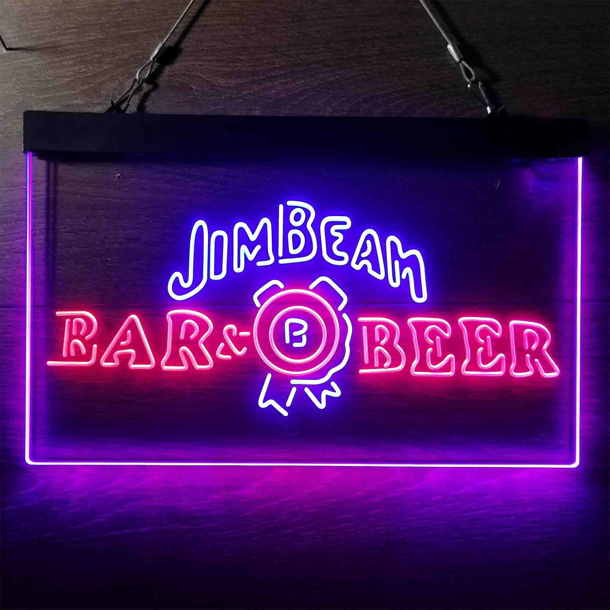 Jim Beam Bar Beer Neon-Like LED Sign - Image 10