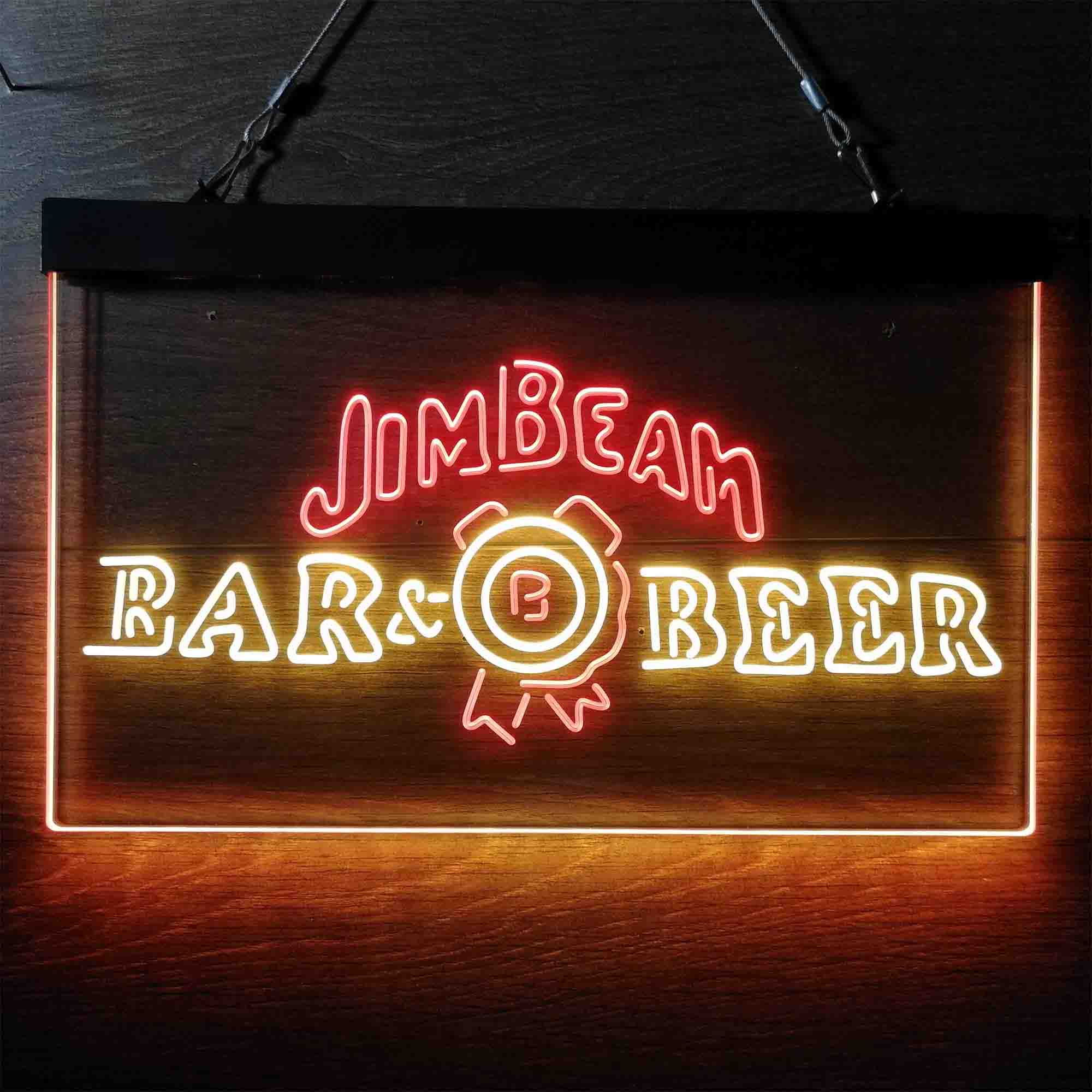Jim Beam Bar Beer Neon-Like LED Sign - Image 11