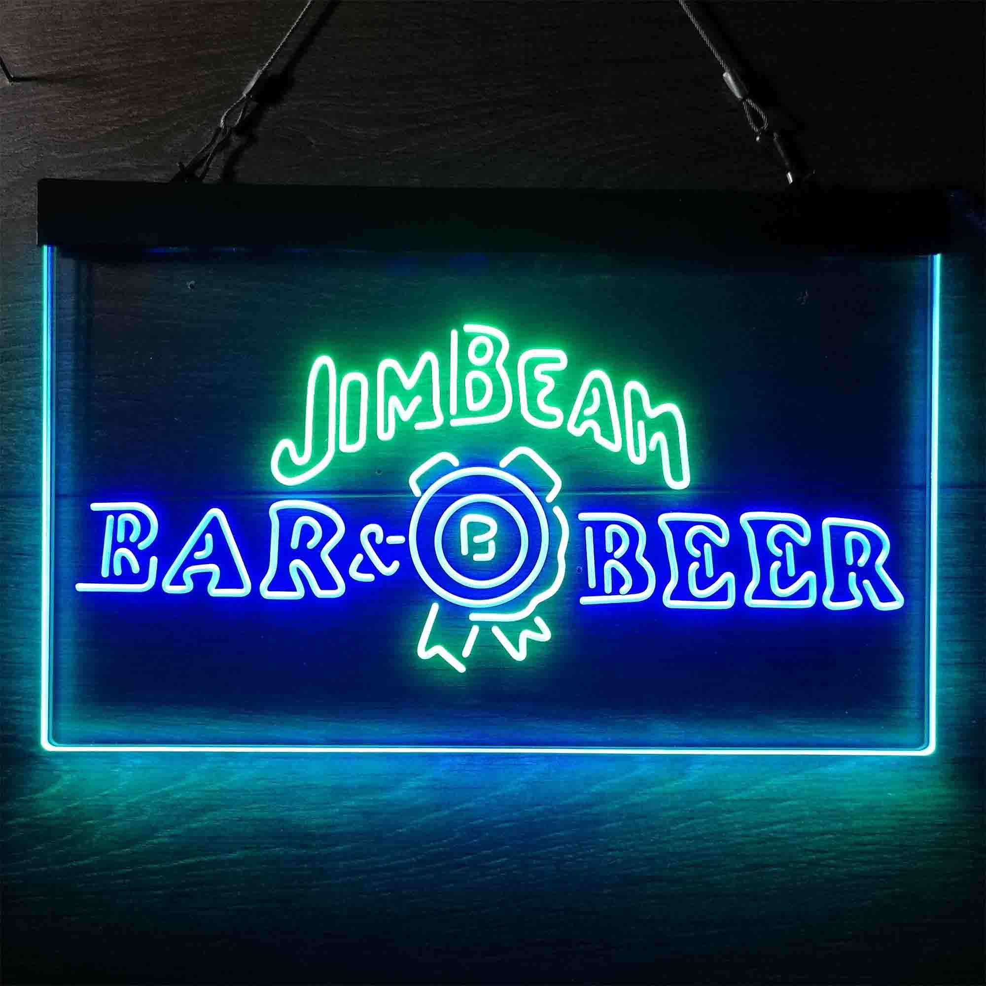 Jim Beam Bar Beer Neon-Like LED Sign - Image 12
