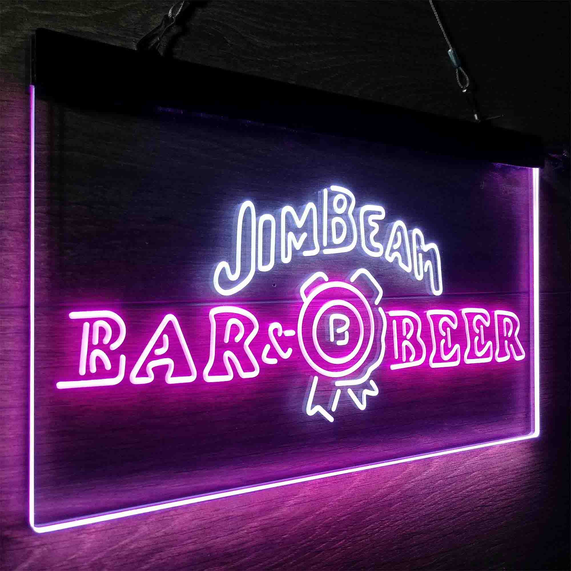 Jim Beam Bar Beer Neon-Like LED Sign - Image 14