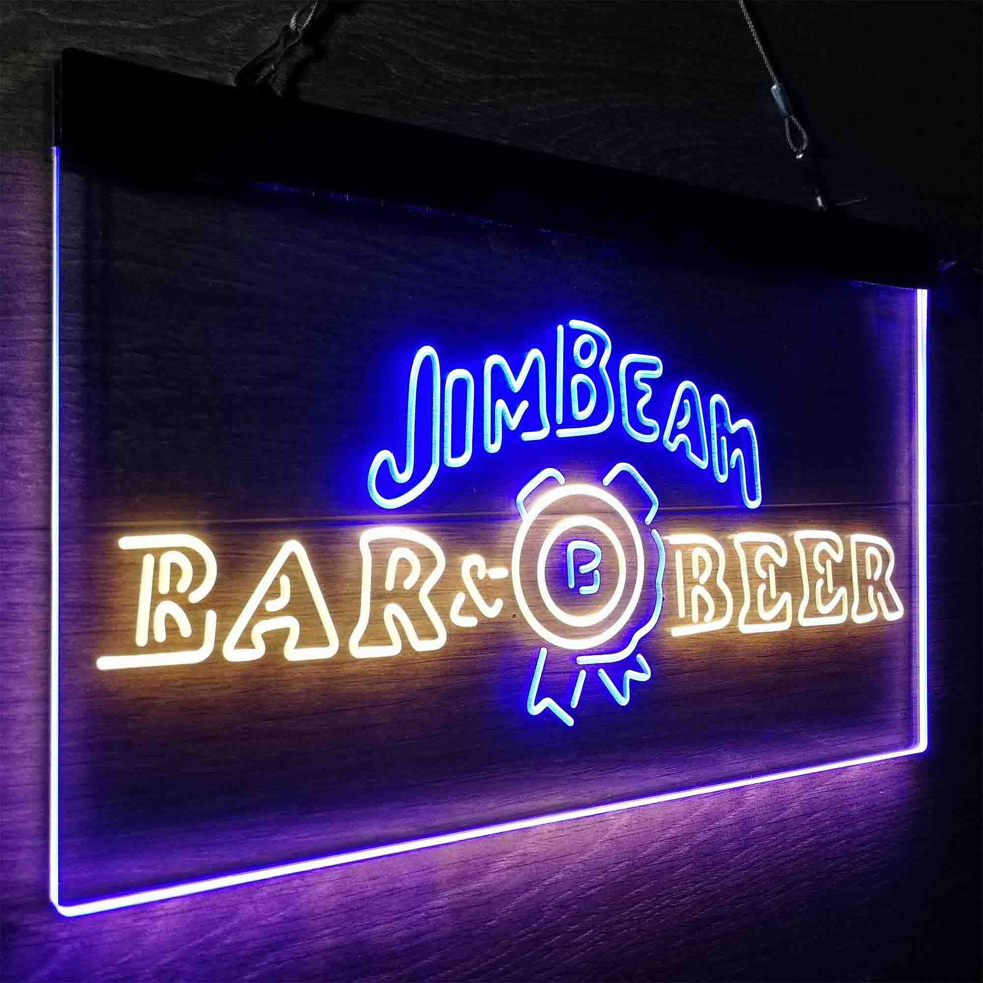 Jim Beam Bar Beer Neon-Like LED Sign - Image 21