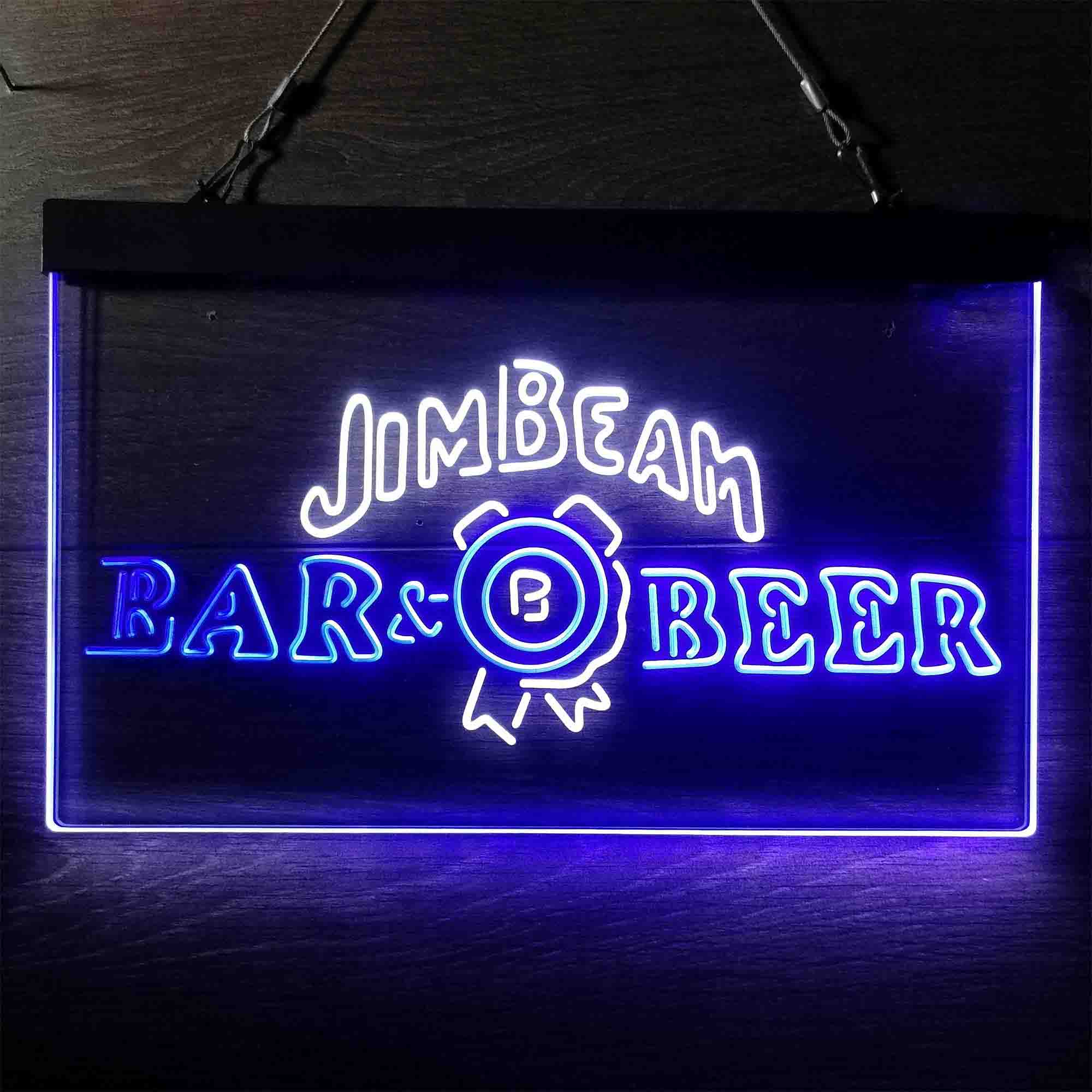 Jim Beam Bar Beer Neon-Like LED Sign - Image 4
