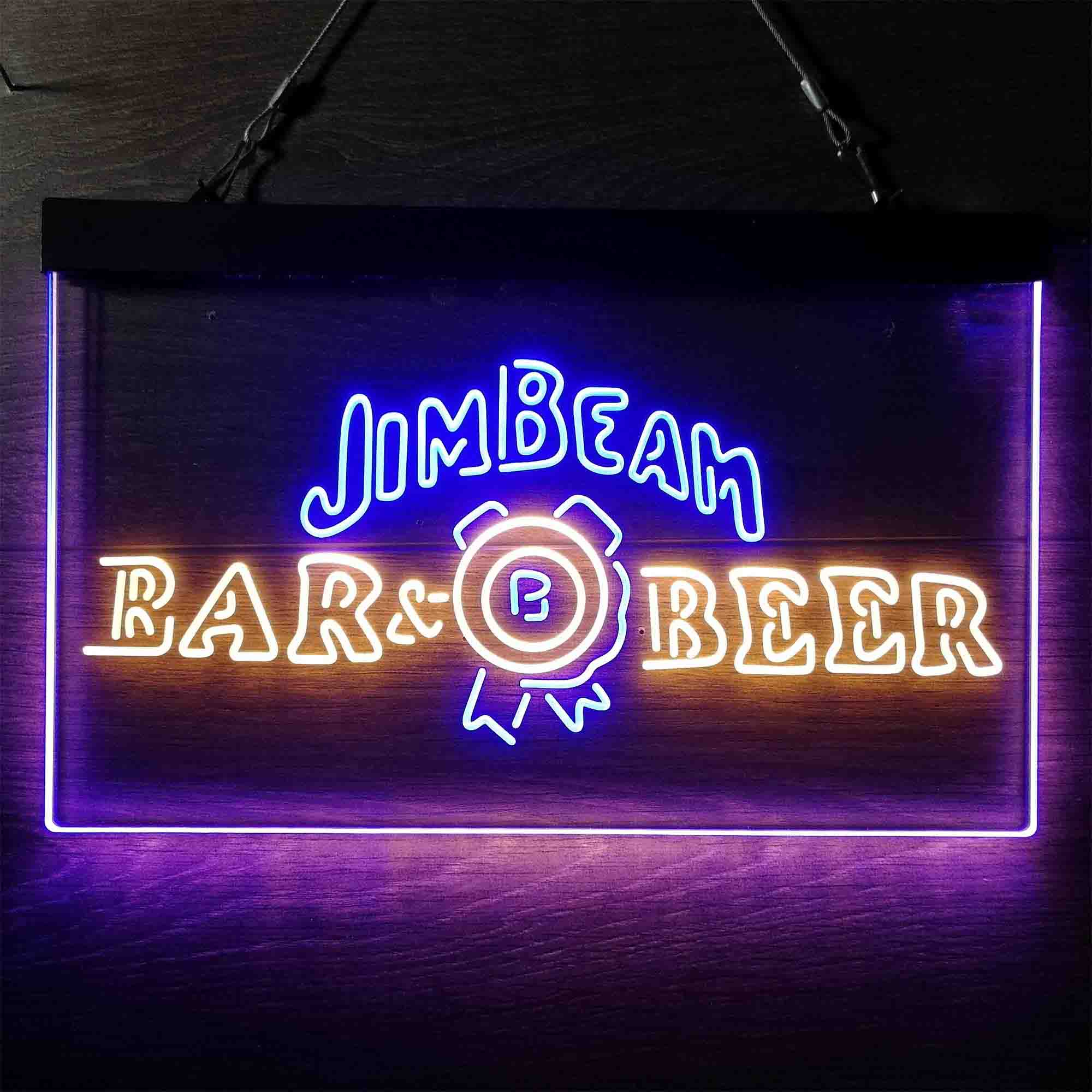 Jim Beam Bar Beer Neon-Like LED Sign - Image 8