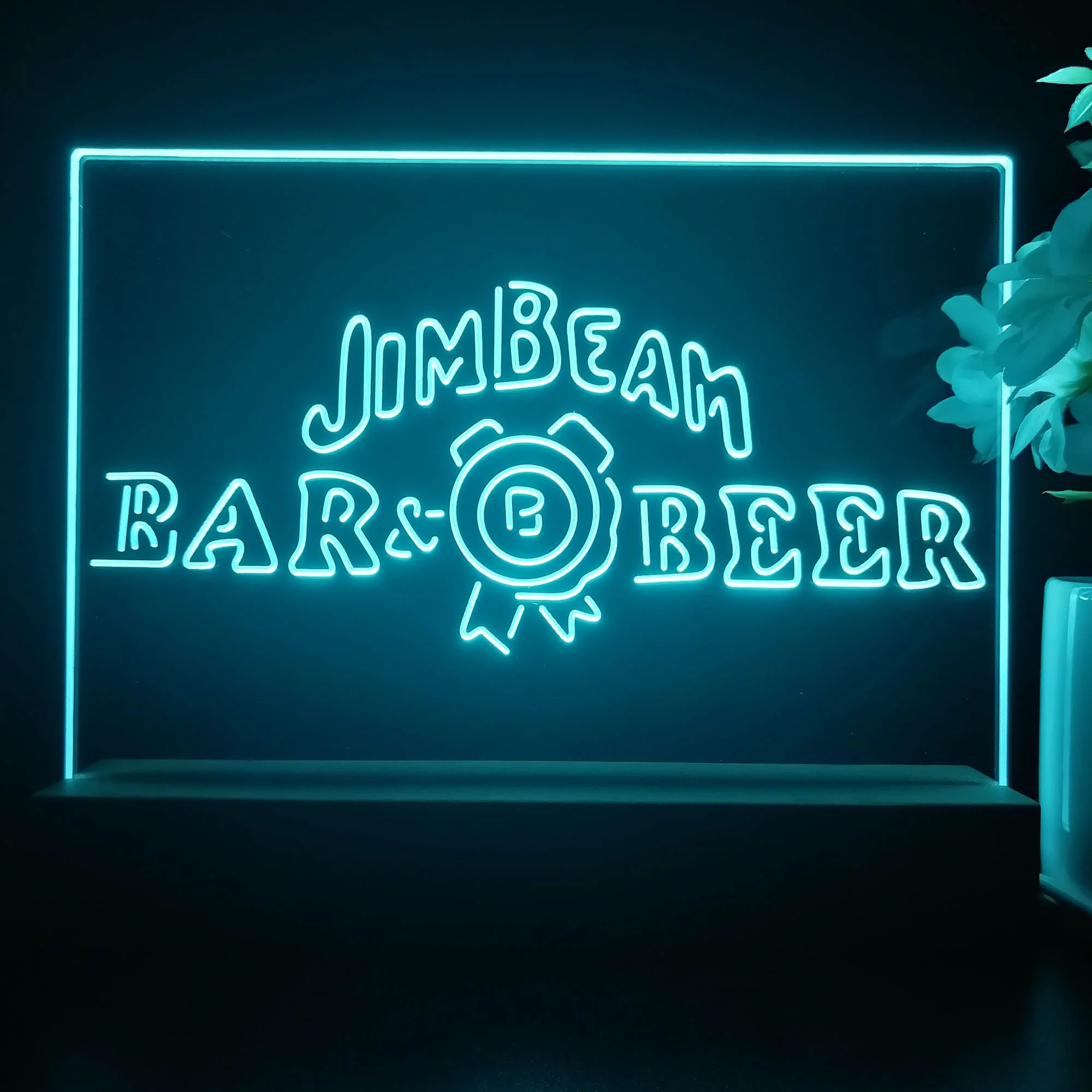 Jim Beam Bar Beer Neon Sign Pub Bar Lamp - Image 2