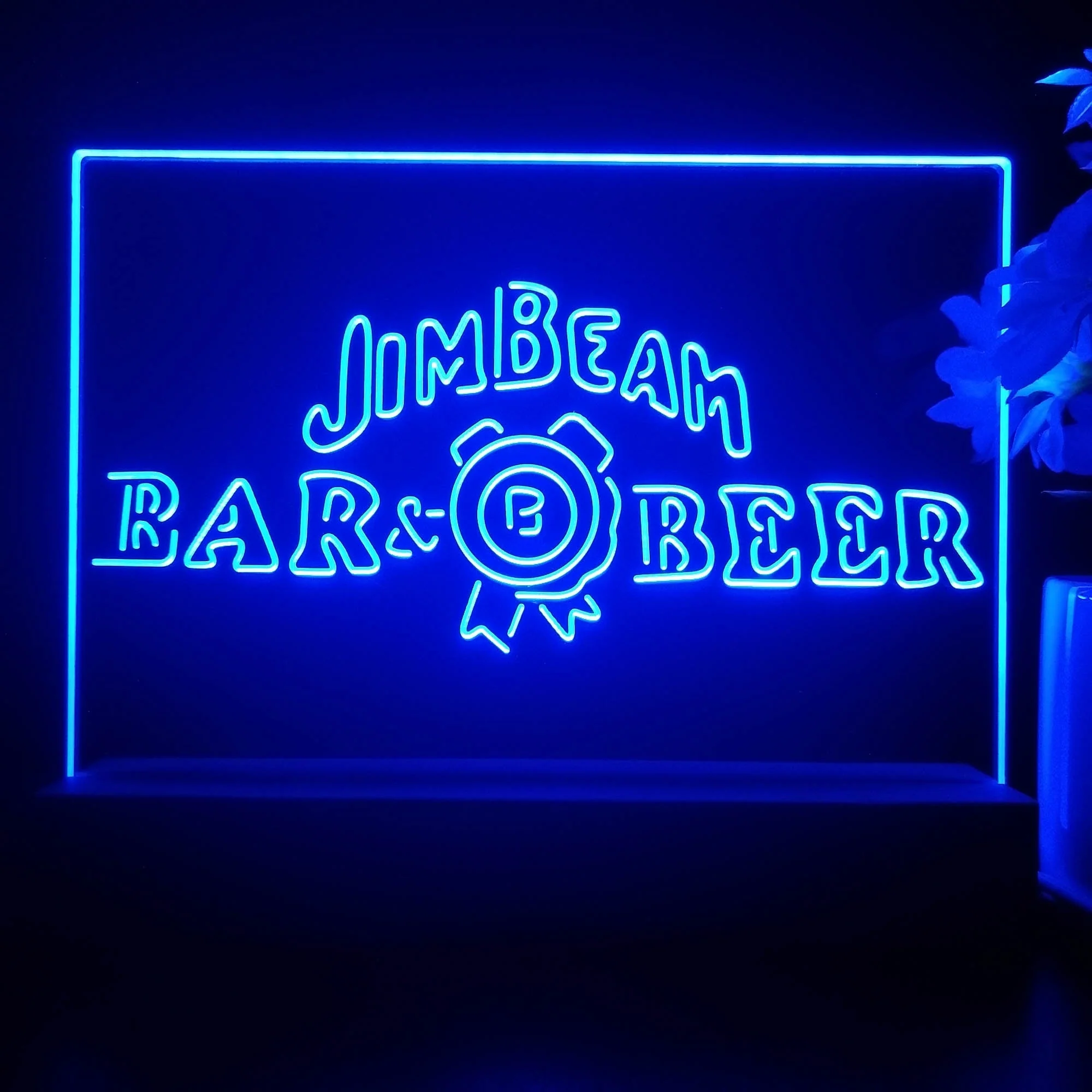 Jim Beam Bar Beer Neon Sign Pub Bar Lamp - Image 3