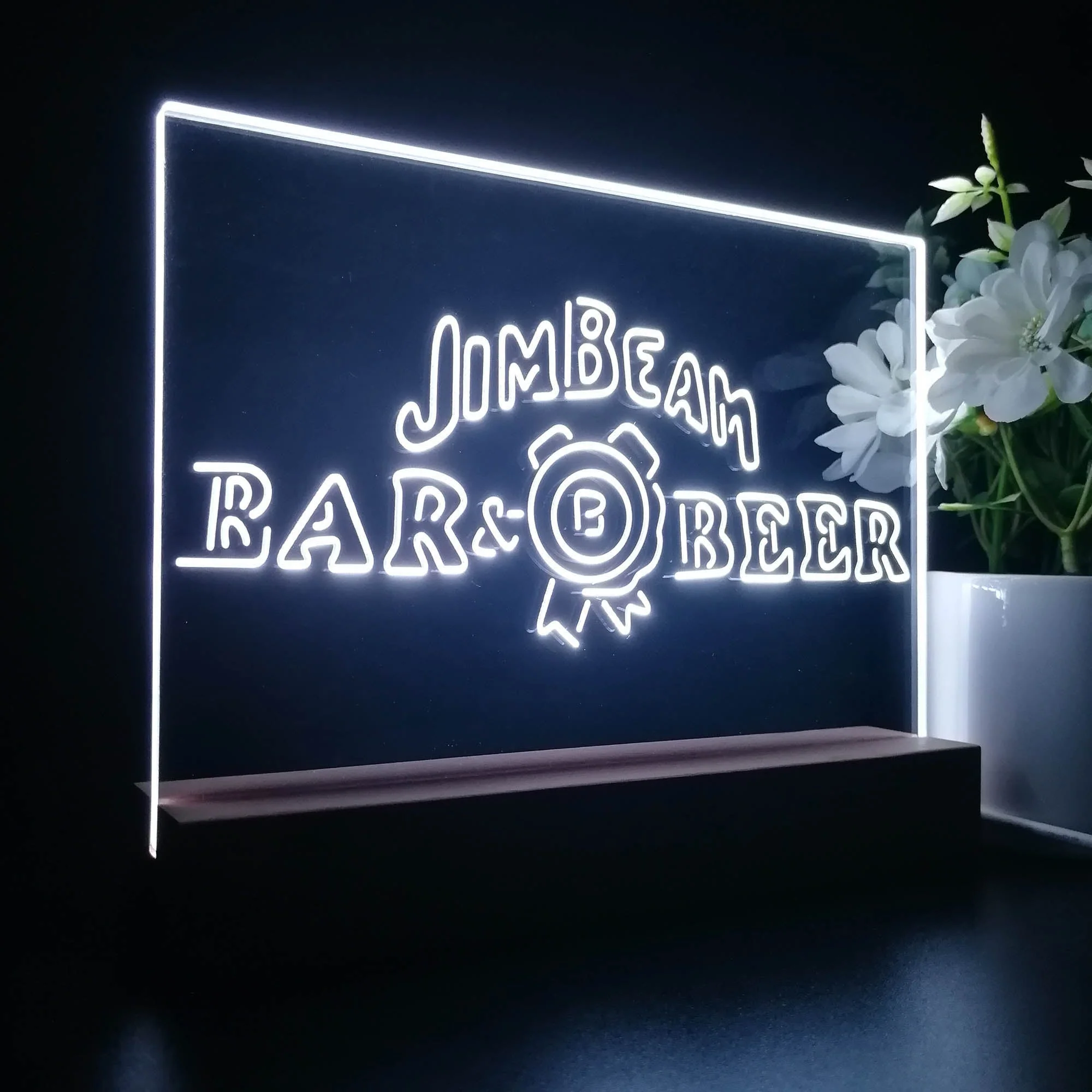 Jim Beam Bar Beer Neon Sign Pub Bar Lamp - Image 5