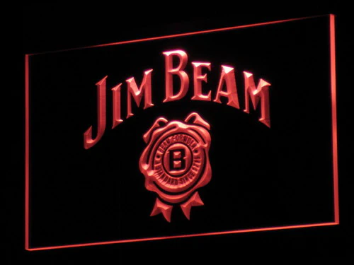 Jim Beam Beer LED Neon Sign - Image 2