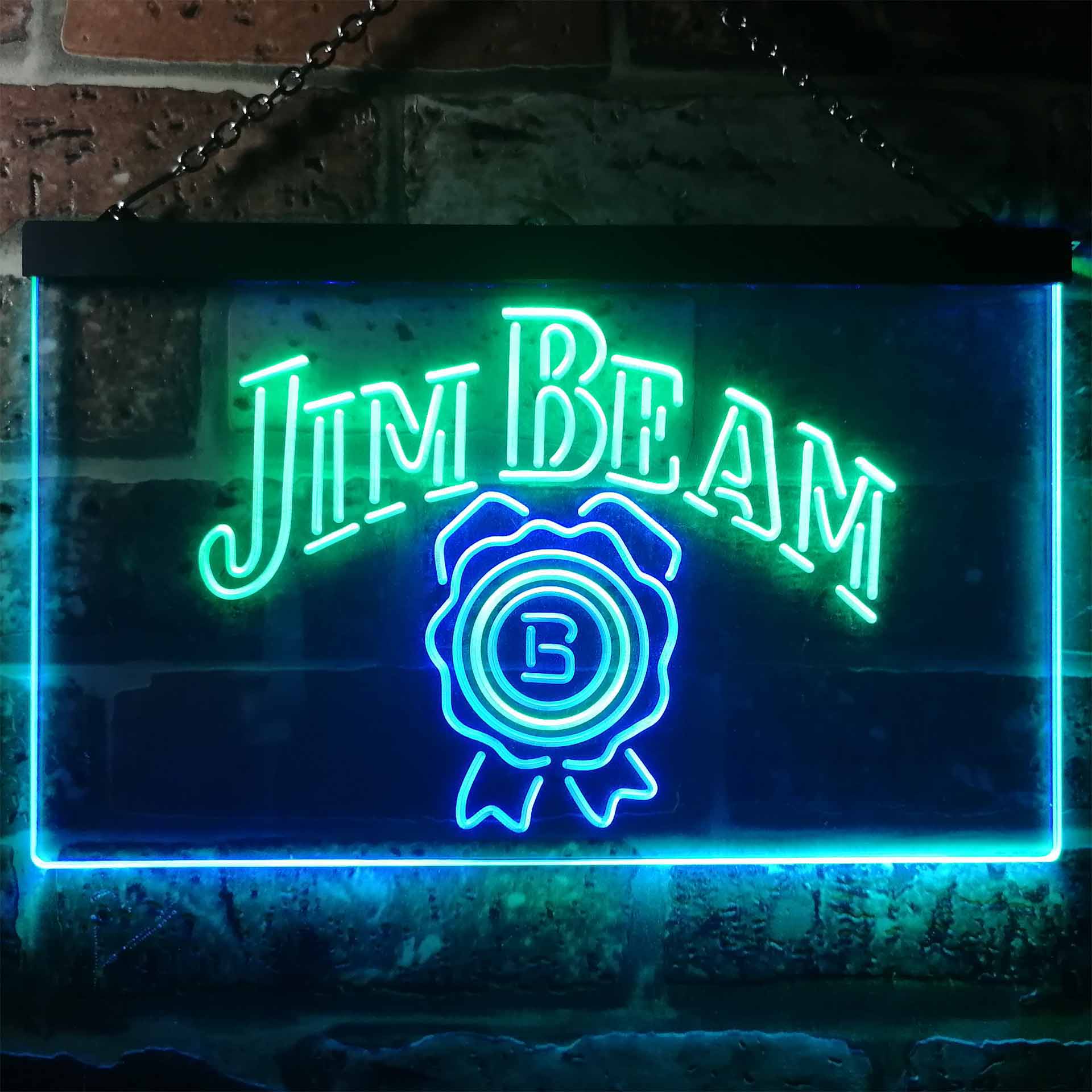 Jim Beam Beer Pub Home Bar Neon Light LED Sign - Image 4