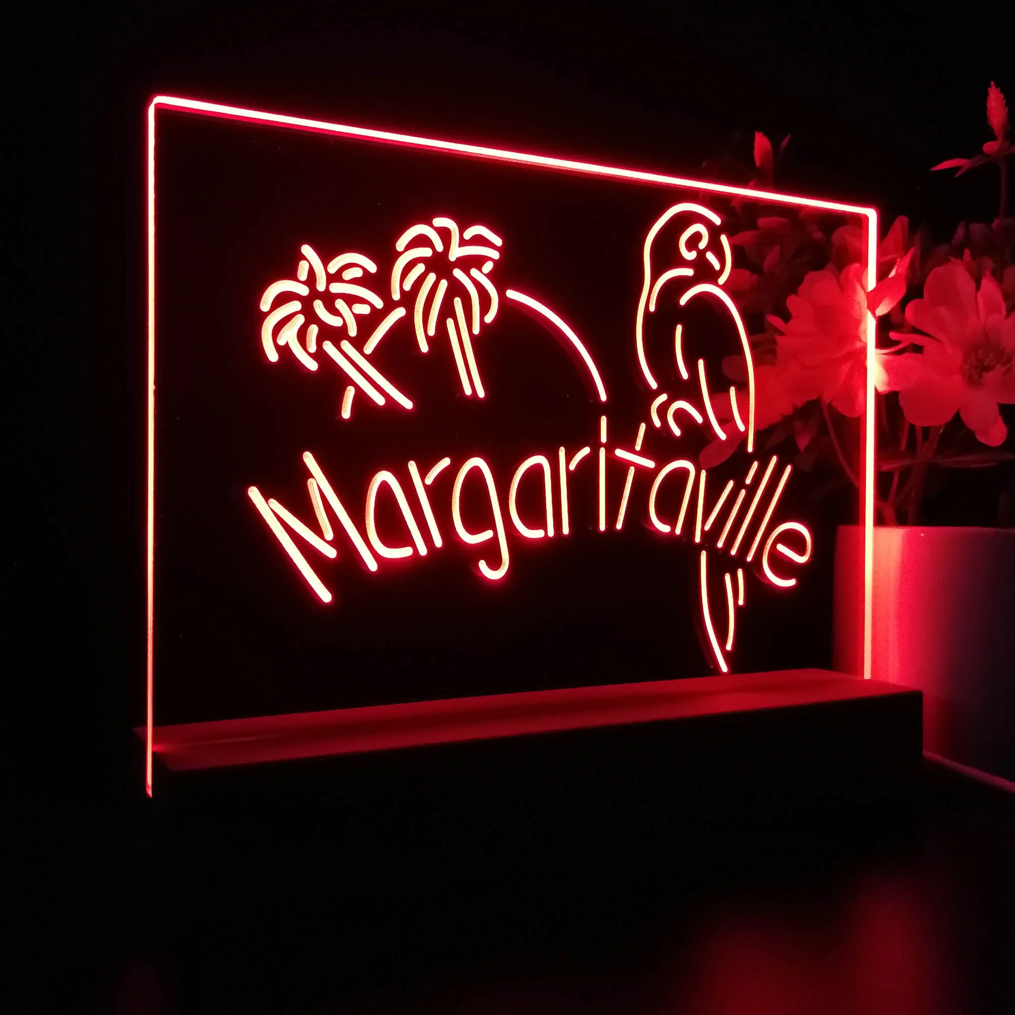 Jimmy Buffett Margaritaville Neon Sign Pub Bar Lamp - Image 5