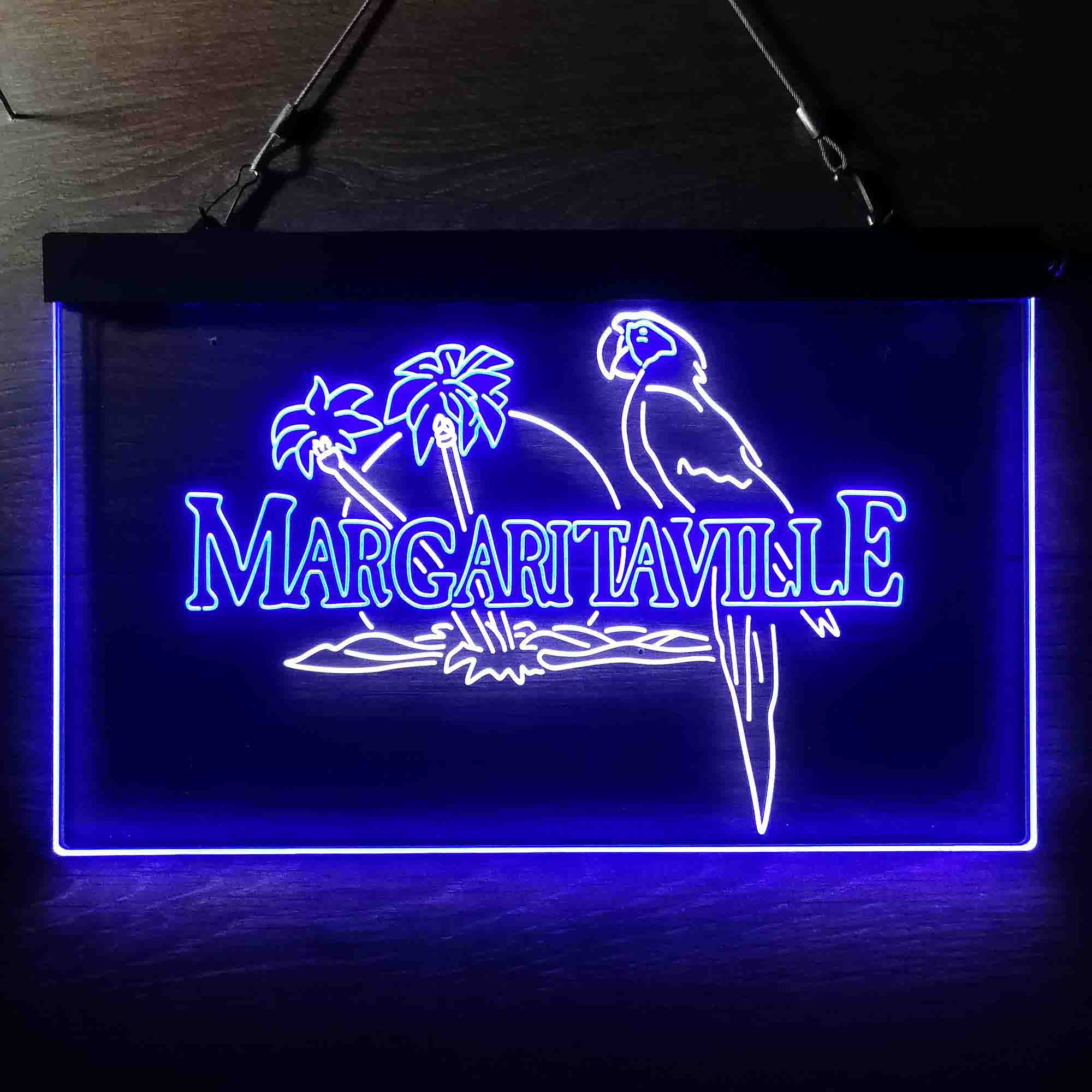 Jimmy Buffett's Margaritaville Parrot Neon Light LED Sign - Image 3