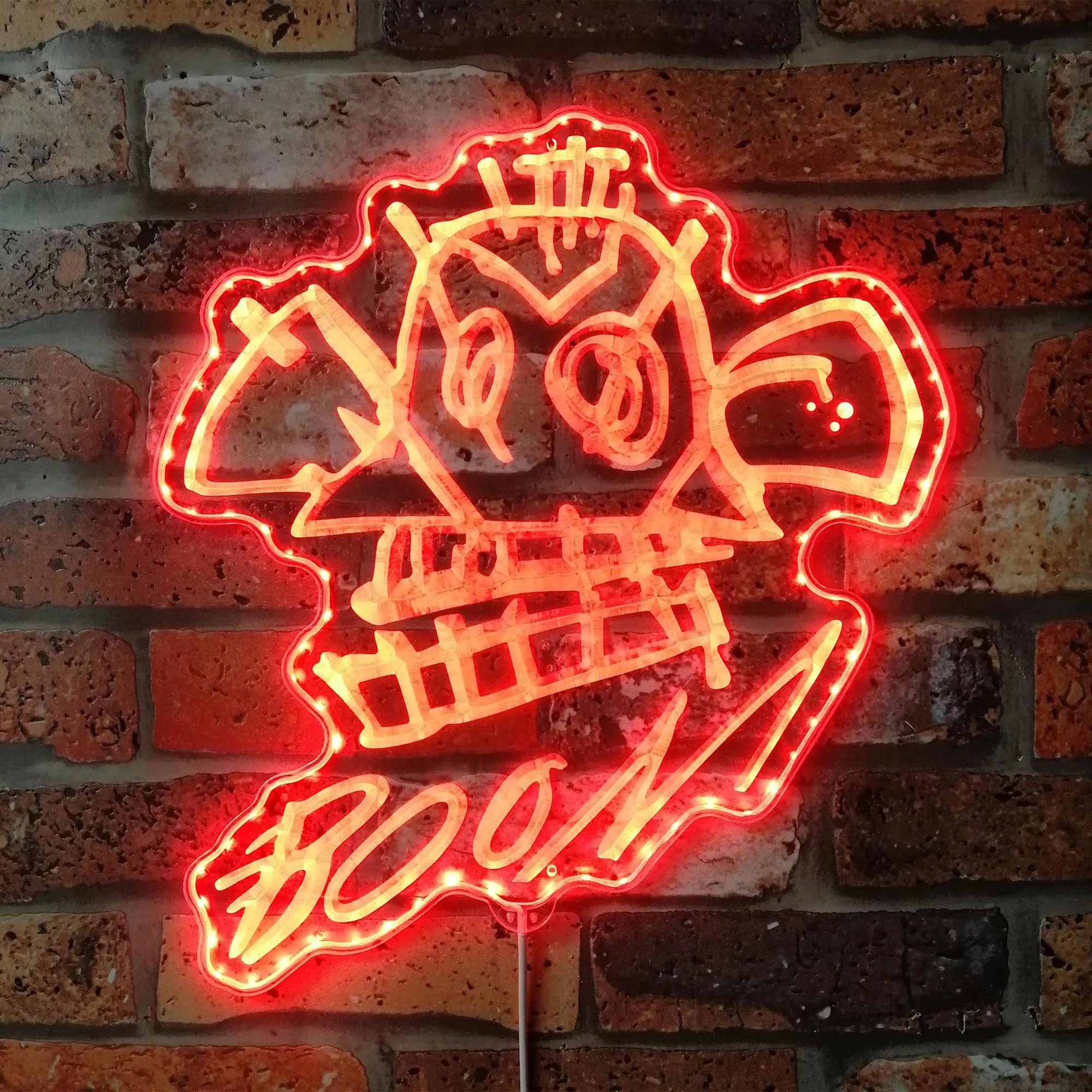 Arcane Jinx Monkey Graffity Neon Neon LED Sign with Dynamic RGB Colors - Image 5