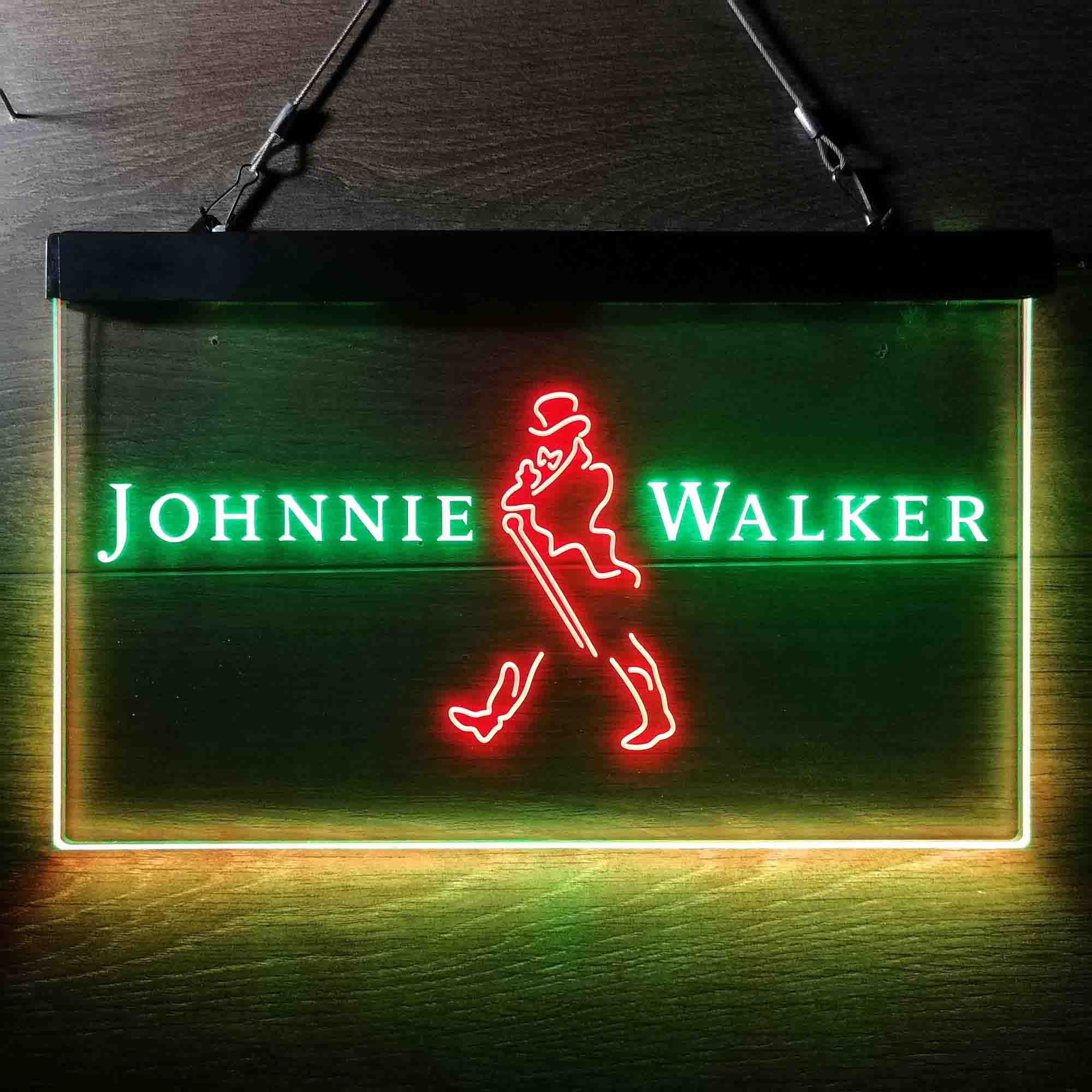 Johnnie Walker Normal Logo Left Home Bar Neon Light LED Sign - Image 10