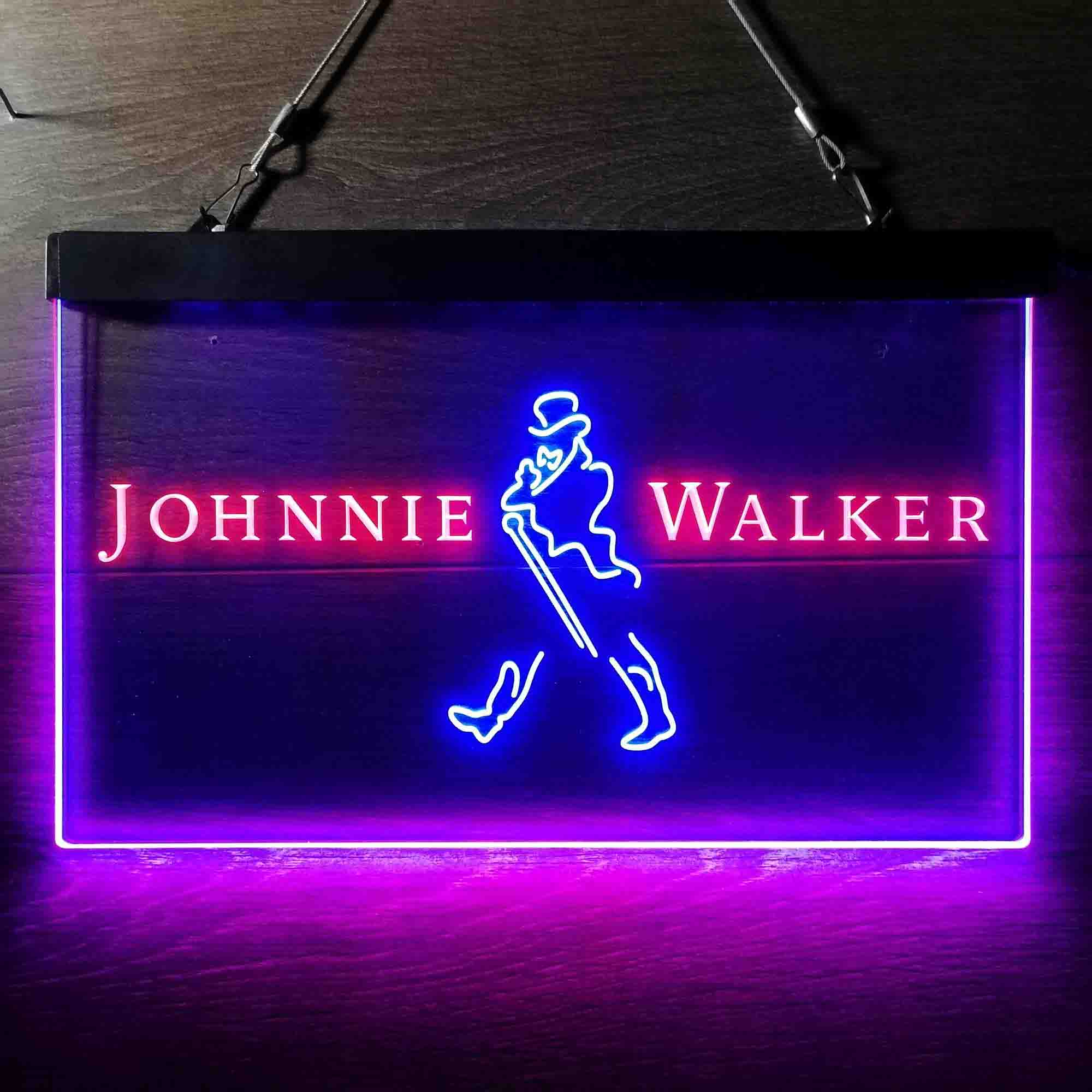Johnnie Walker Normal Logo Left Home Bar Neon Light LED Sign - Image 8