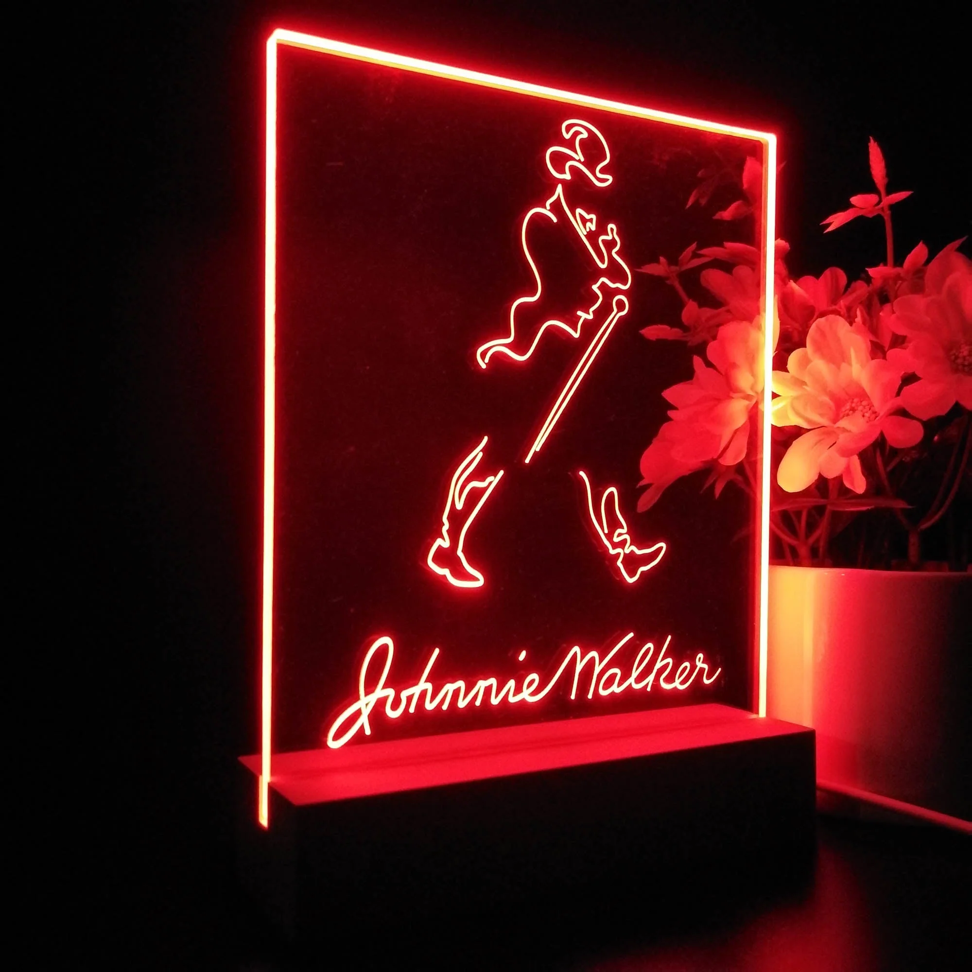 Johnnie Walker Right Night Light Neon Pub Bar Lamp - Image 5