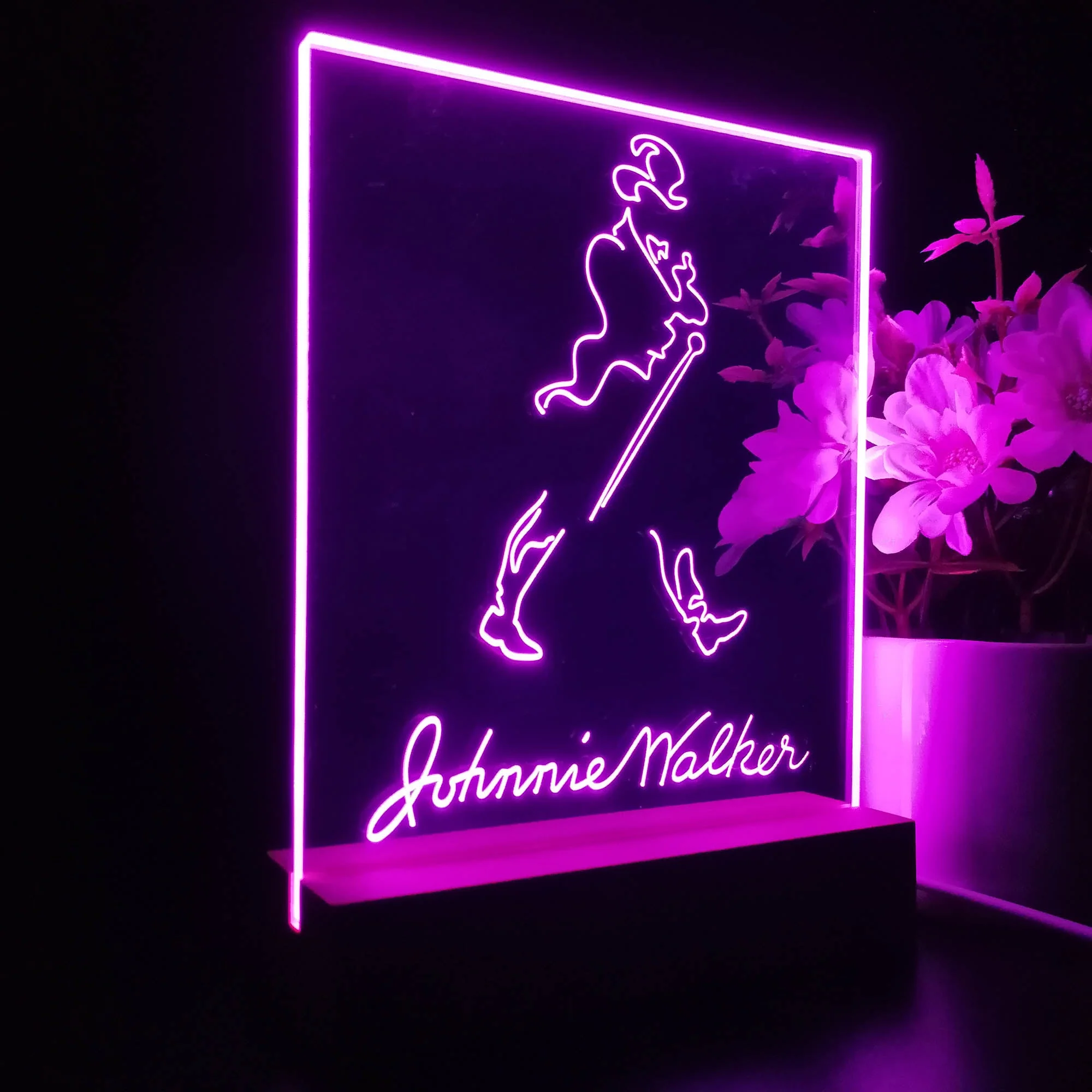Johnnie Walker Right Night Light Neon Pub Bar Lamp - Image 7