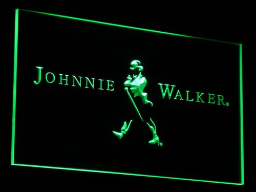 Johnnie Walker Whiskey Wine Bar LED Neon Sign - Image 2