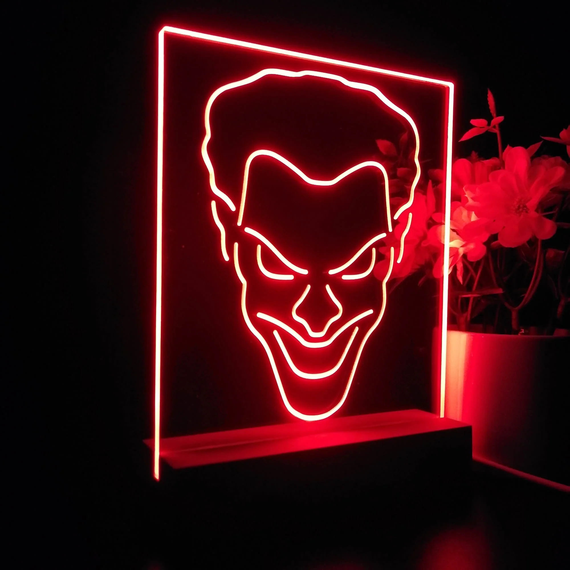 Joker DC Comics Hero 3D Illusion Night Light Desk Lamp - Image 6