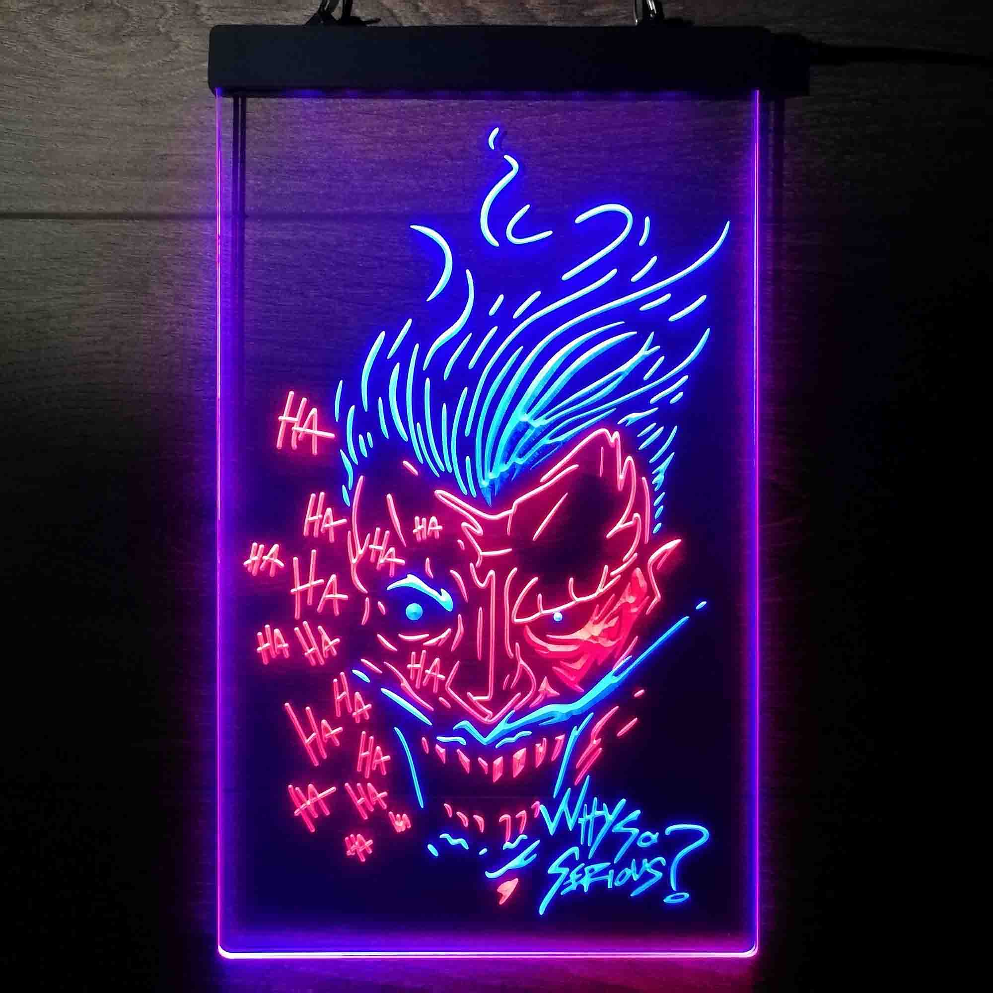 Joker Dc Comics Superhero Game Room Neon Light LED Sign - Image 12