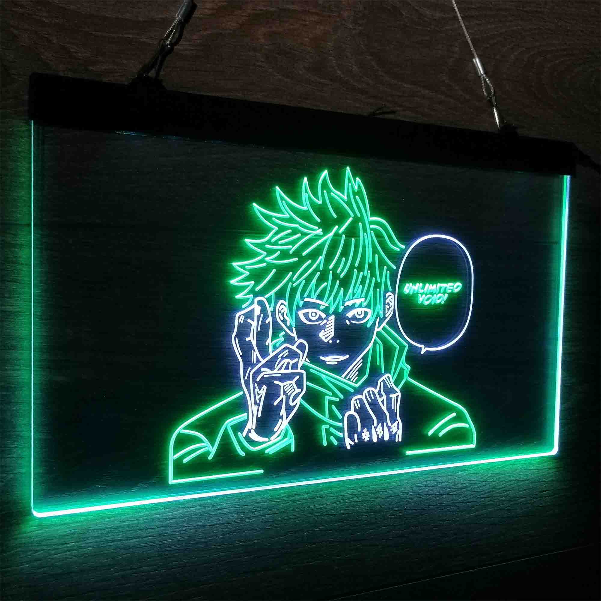 Jujutsu Kaisen Neon Poster Wall Art Neon-Like LED Sign - Image 16