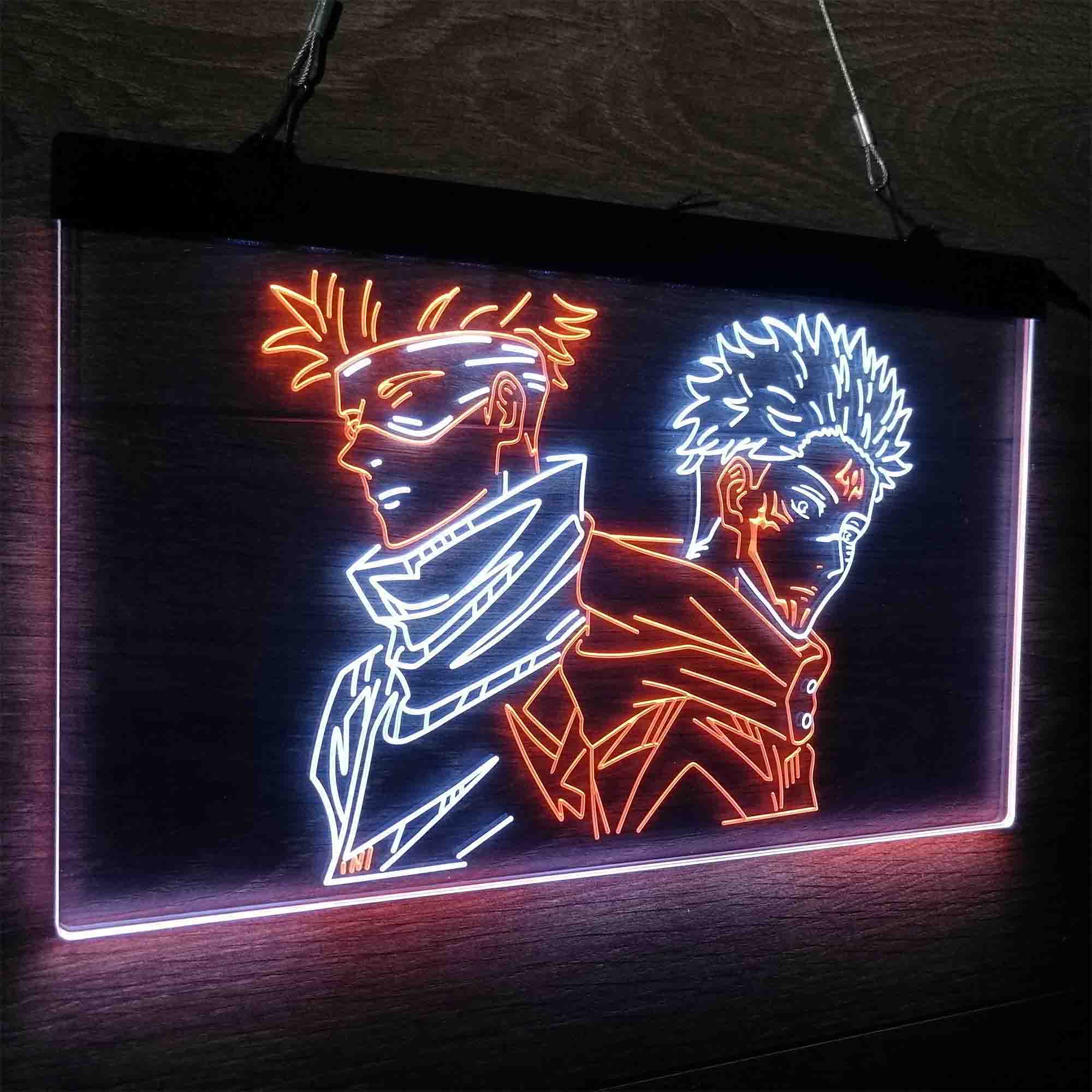 Jujutsu Kaisen Satoru Gojo Sukuna Game Room Neon-Like LED Sign - Image 14
