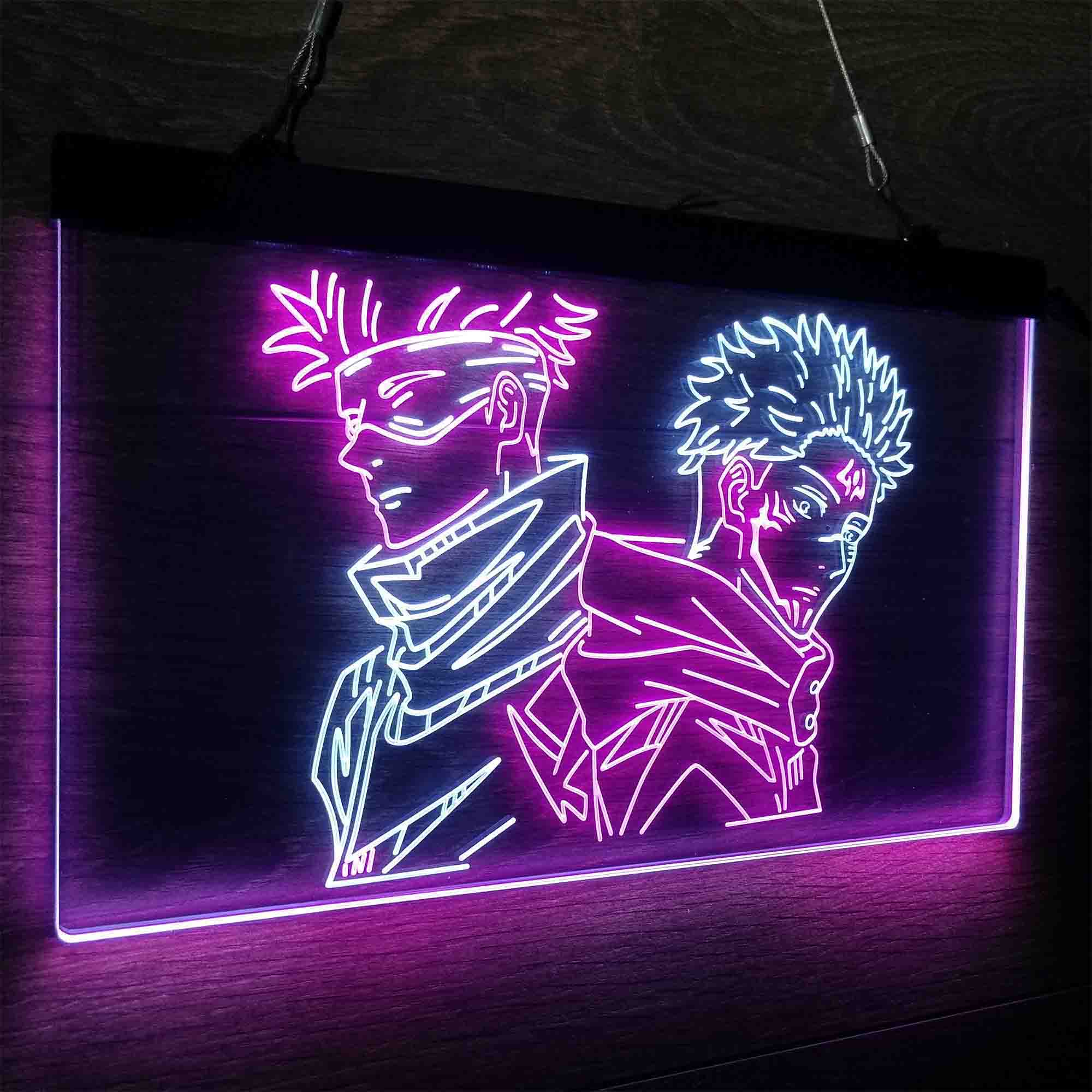 Jujutsu Kaisen Satoru Gojo Sukuna Game Room Neon-Like LED Sign - Image 15