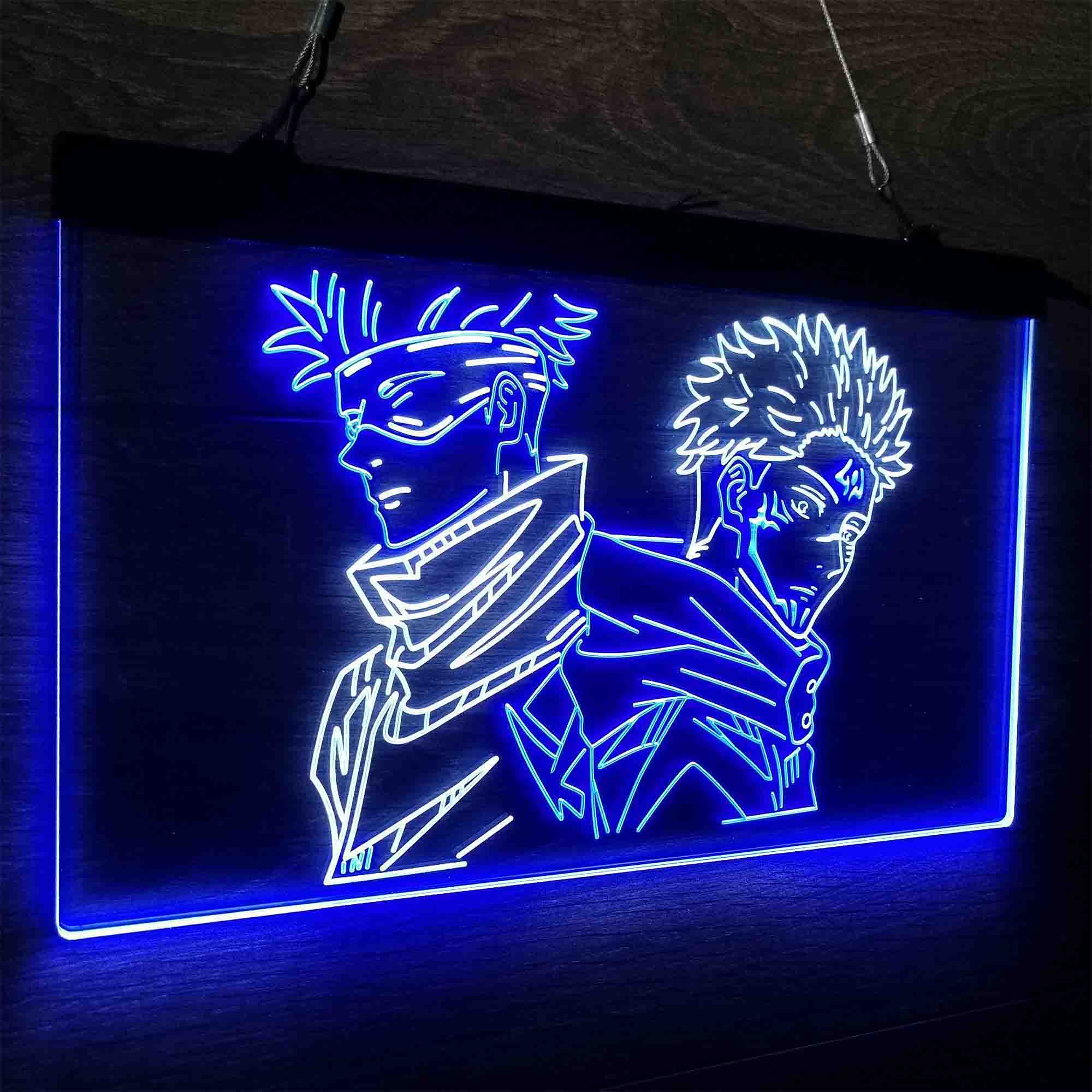 Jujutsu Kaisen Satoru Gojo Sukuna Game Room Neon-Like LED Sign - Image 21