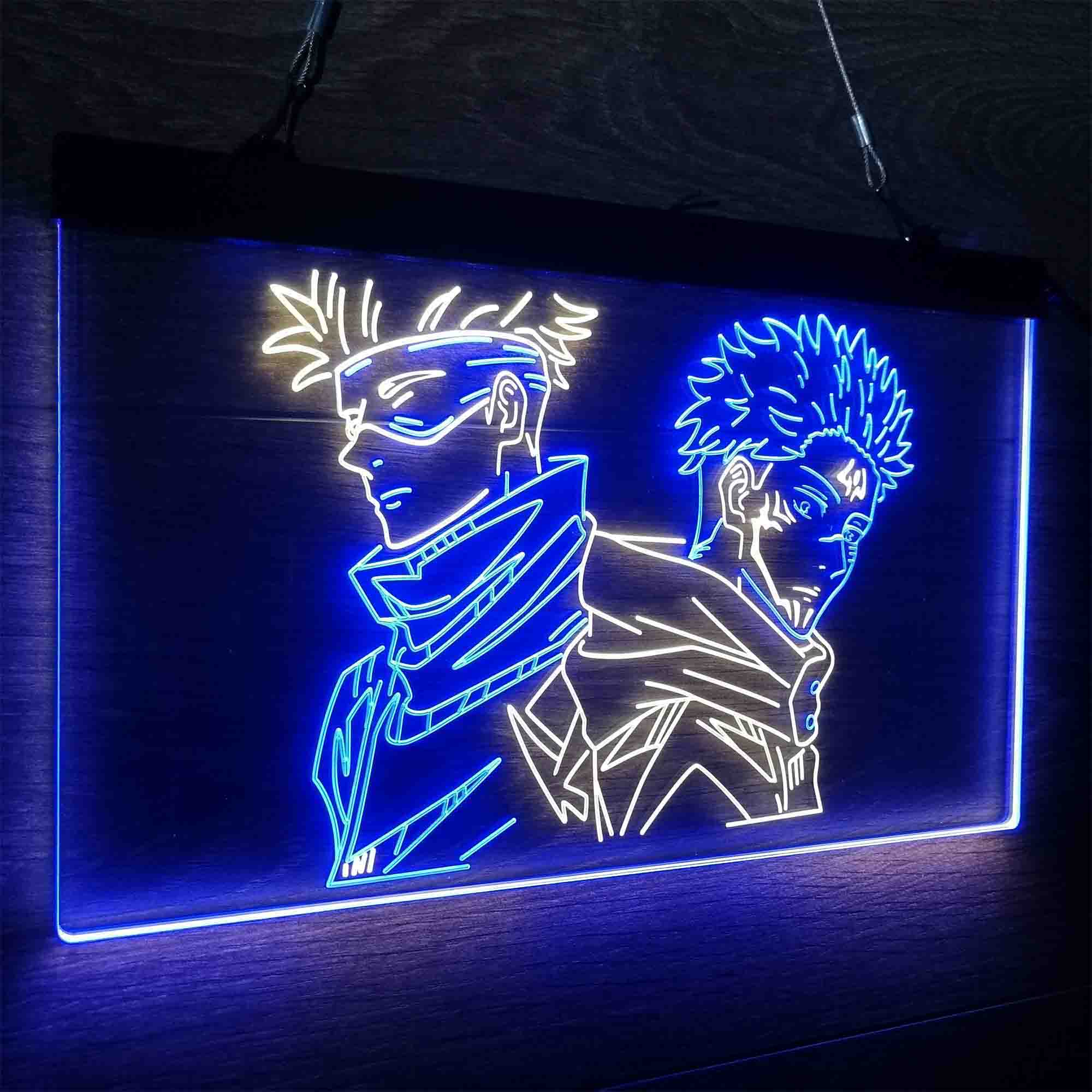 Jujutsu Kaisen Satoru Gojo Sukuna Game Room Neon-Like LED Sign - Image 24