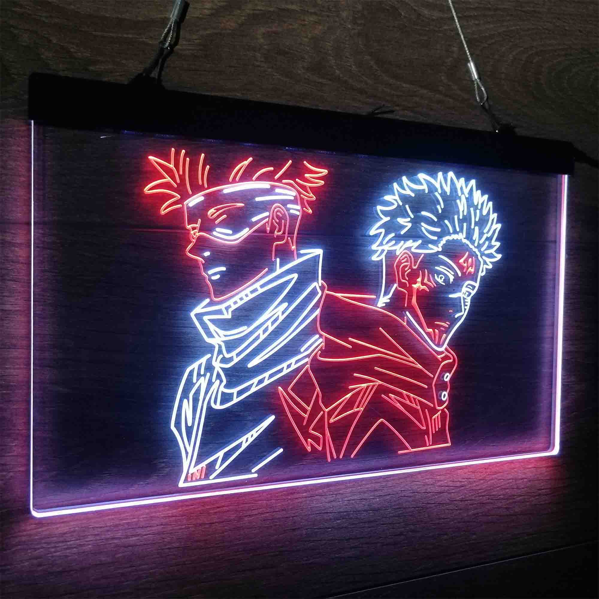 Jujutsu Kaisen Satoru Gojo Sukuna Game Room Neon-Like LED Sign - Image 26