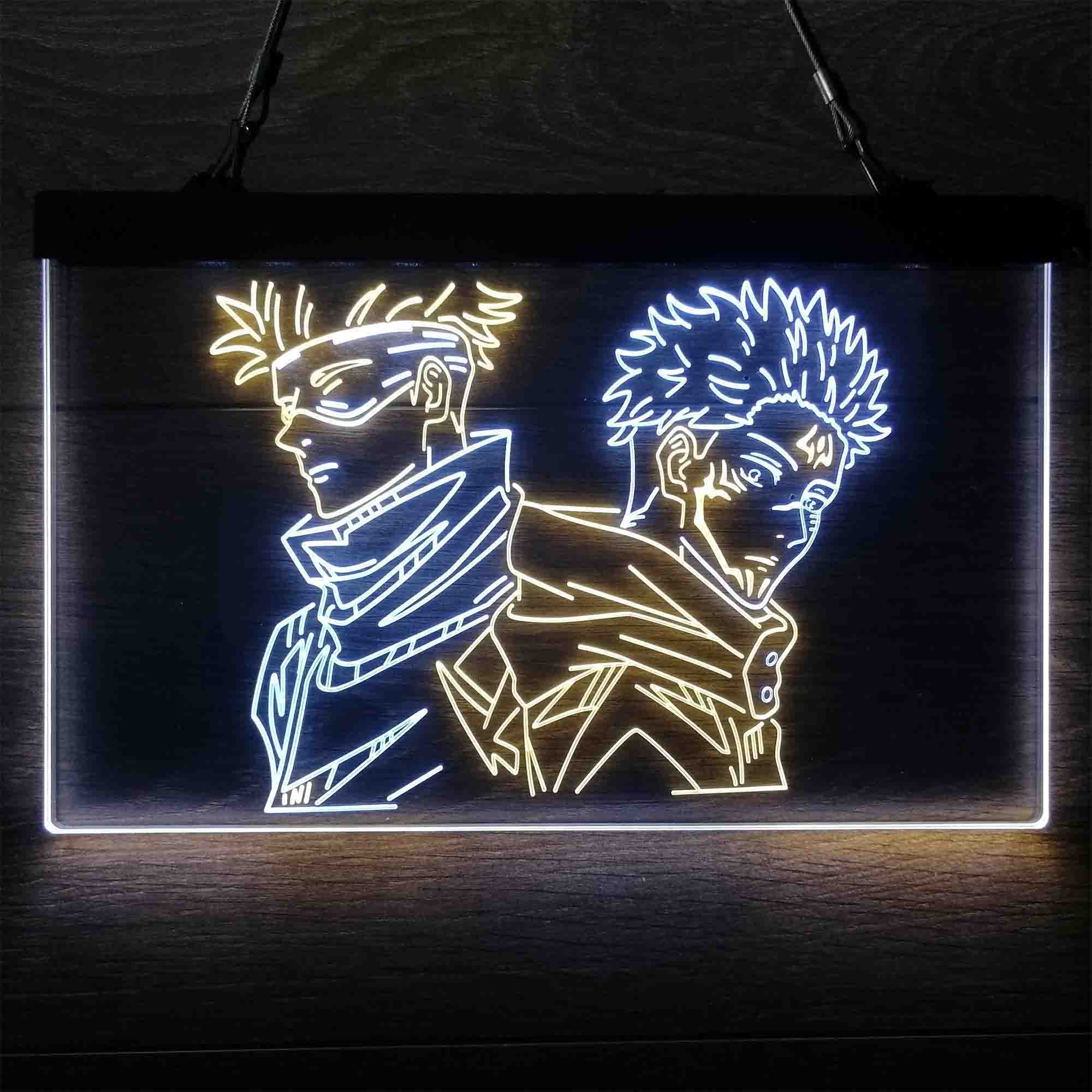 Jujutsu Kaisen Satoru Gojo Sukuna Game Room Neon-Like LED Sign - Image 9