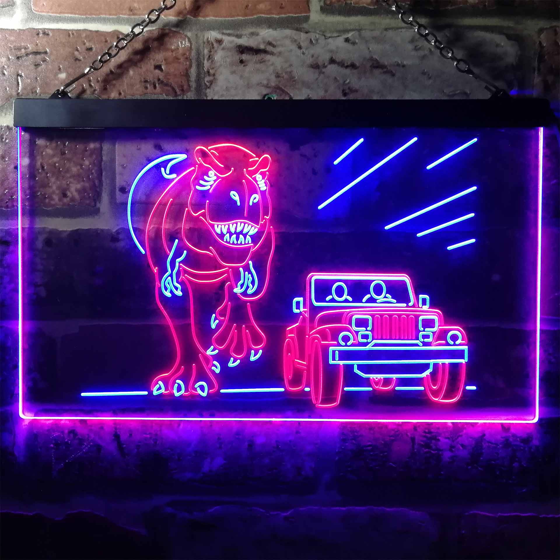 Jurassic Park World T rex LED Neon Sign - Image 9