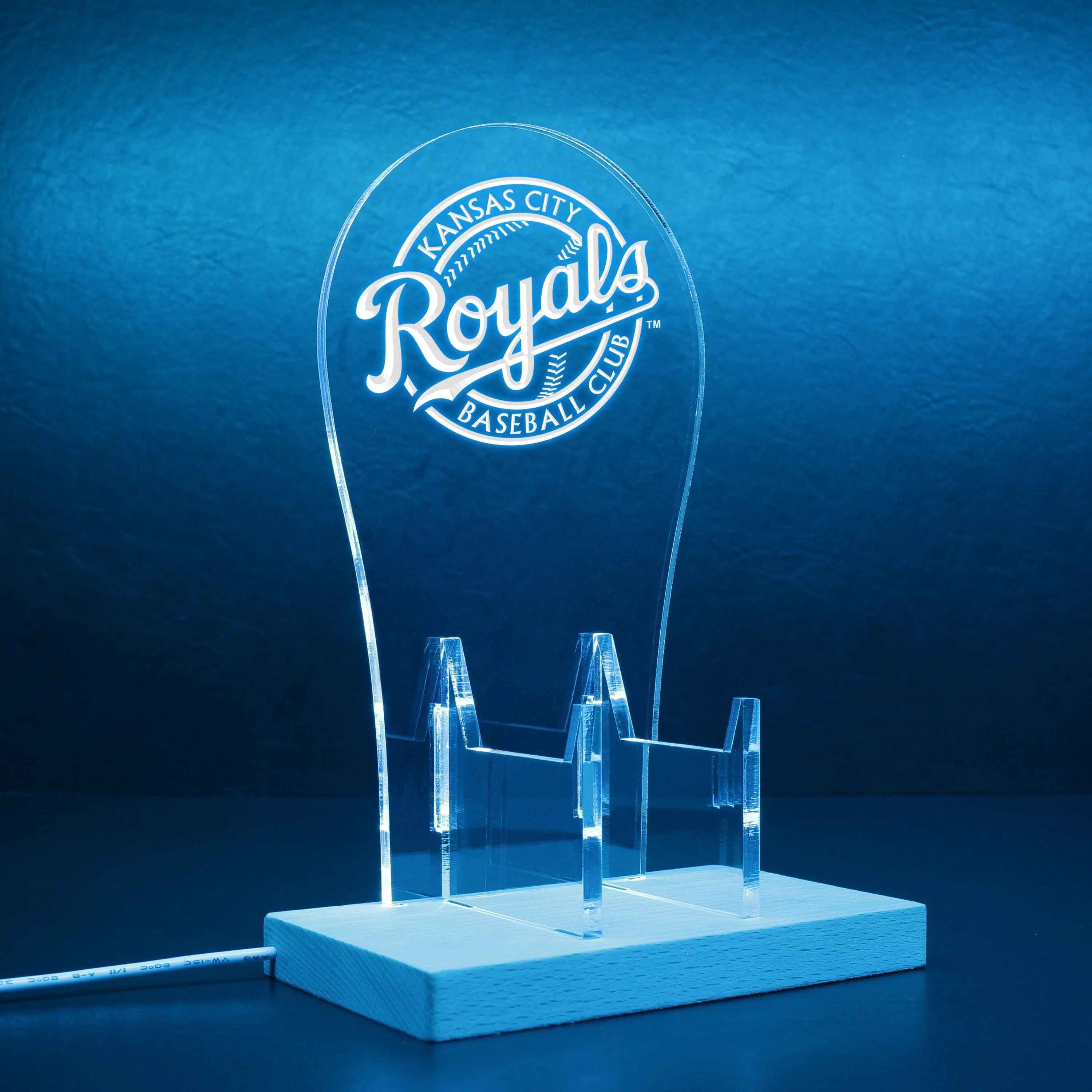 Kansas City Royals LED Gaming Headset Controller Stand - Image 9