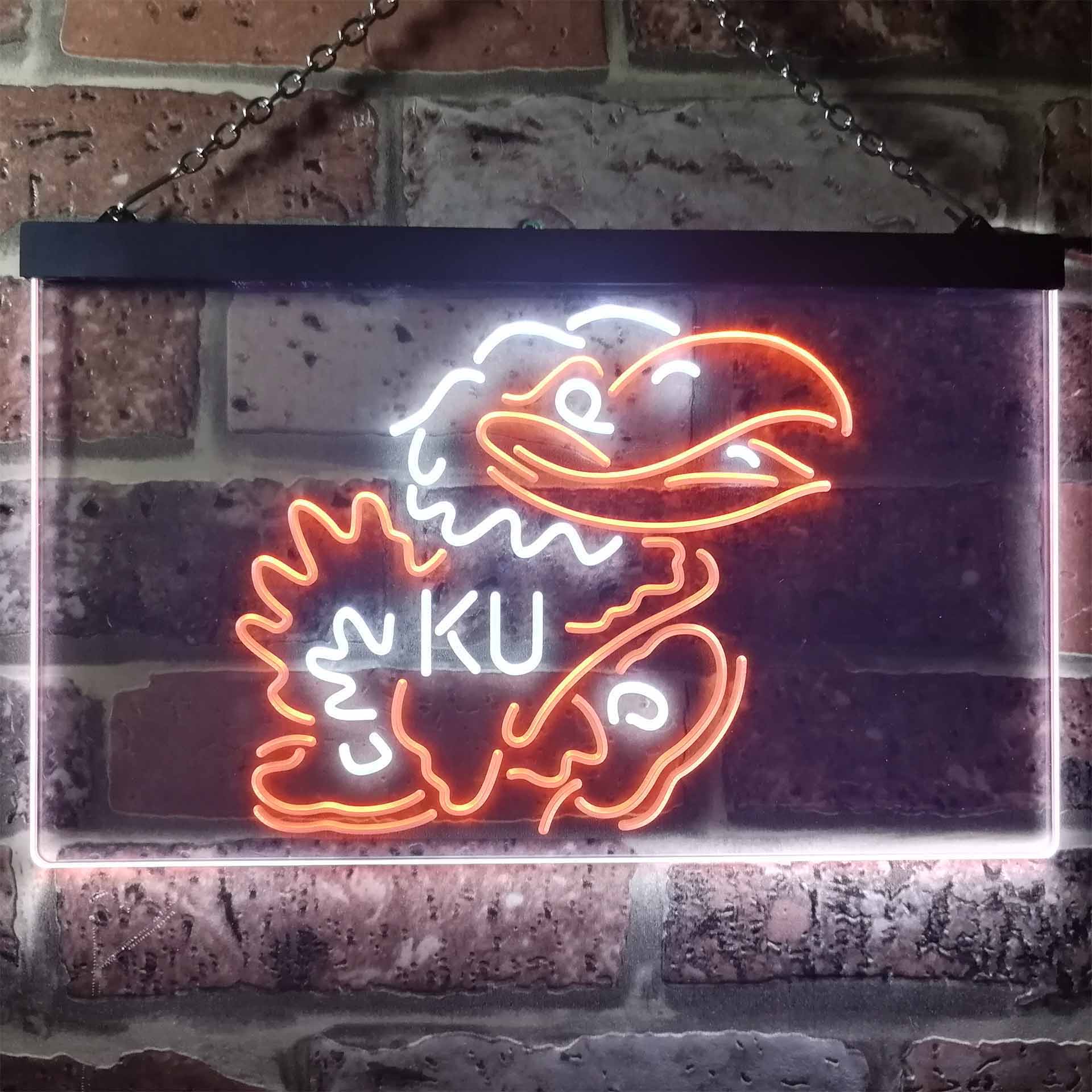 Kansas Jayhawks KU LED Neon Sign - Image 8