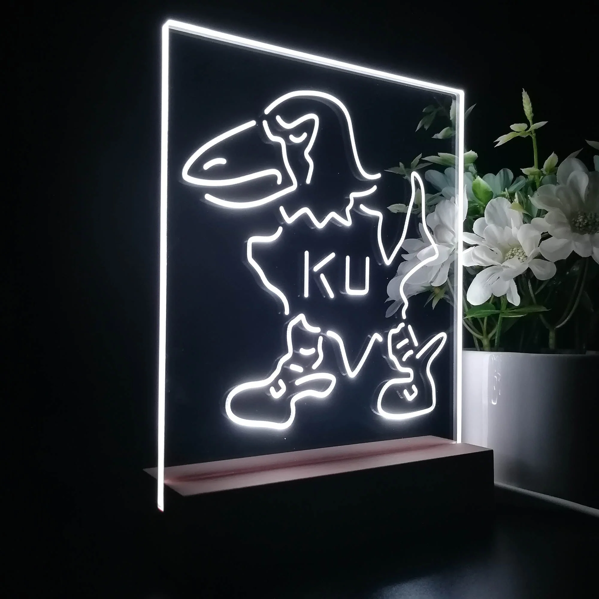 Kansas Jayhawks Neon Sign Pub Bar Lamp - Image 5