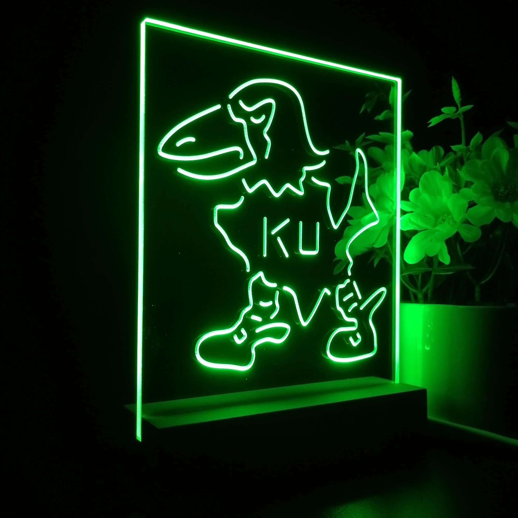Kansas Jayhawks Neon Sign Pub Bar Lamp - Image 6