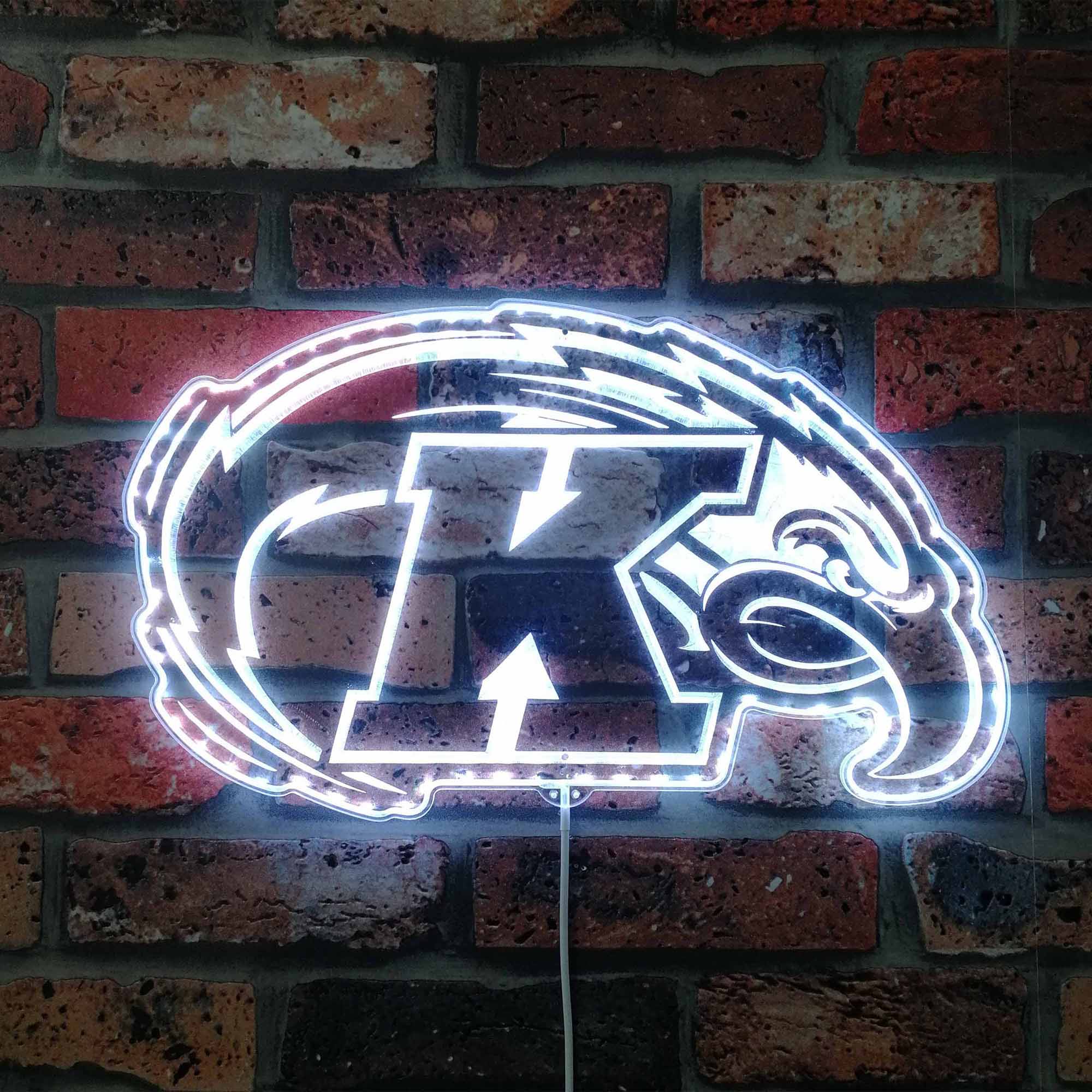 Kent State Golden Flashes Neon LED Sign with Dynamic RGB Colors - Image 5