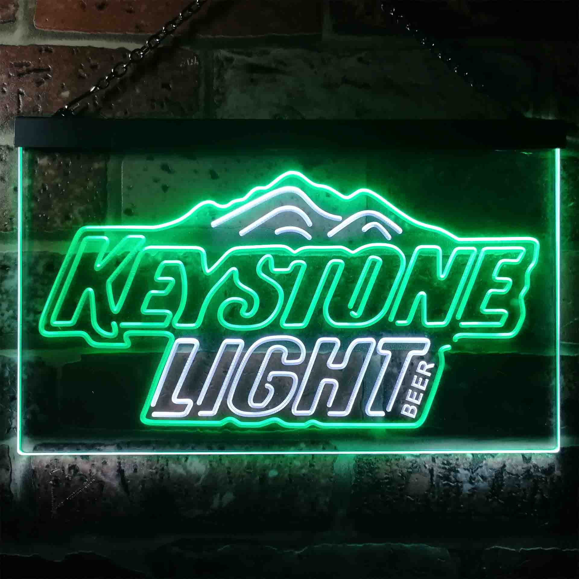 Keystone Light Beer Home Bar Neon Light LED Sign - Image 3