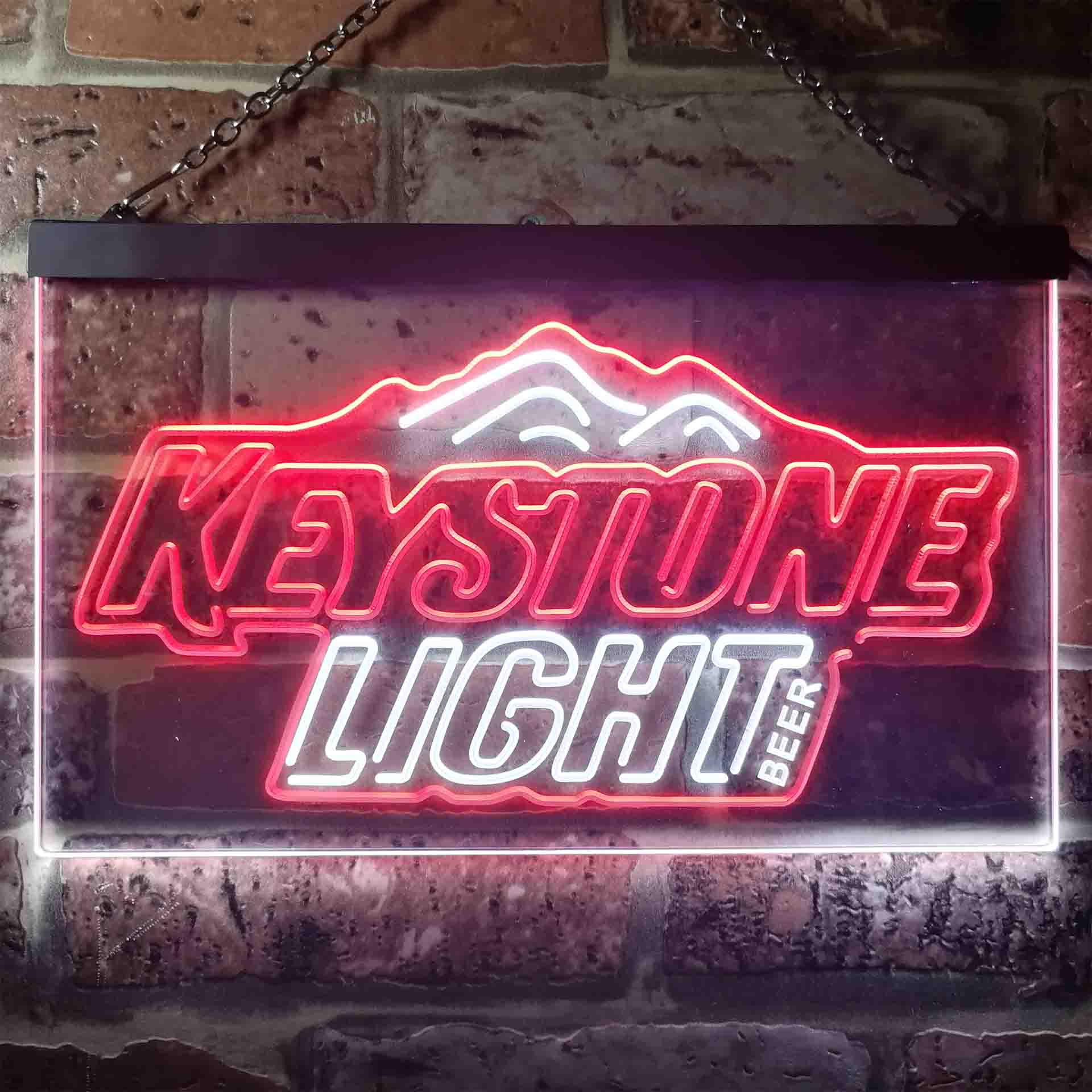 Keystone Light Beer Home Bar Neon Light LED Sign - Image 4