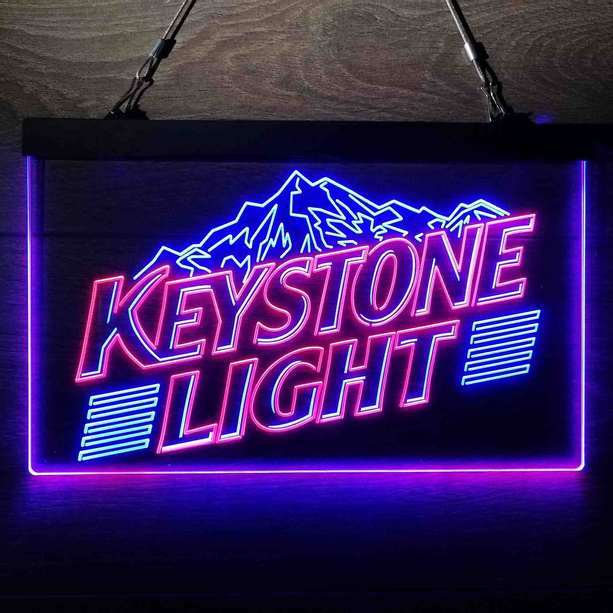 Keystone Light Neon-Like LED Sign - Image 4