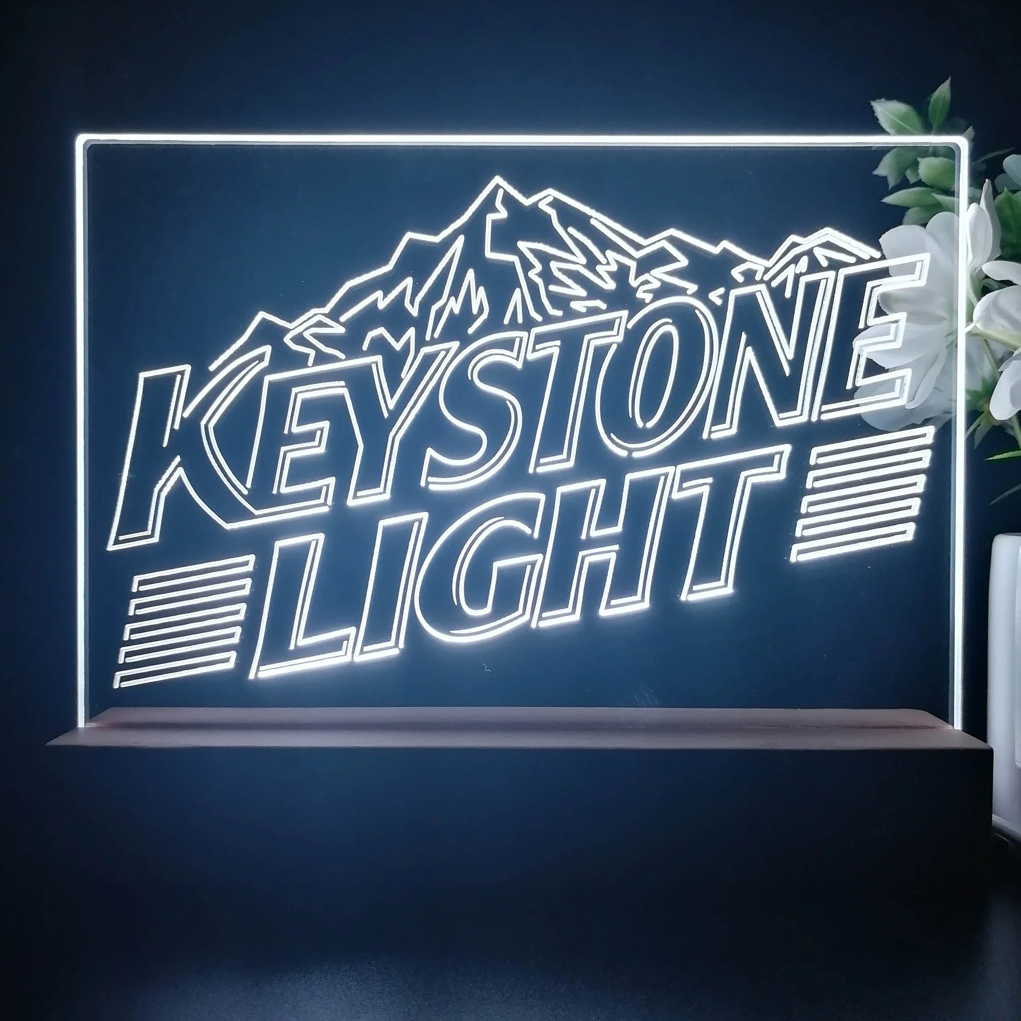 Keystone Light Neon Sign Pub Bar Decor Lamp - Image 5