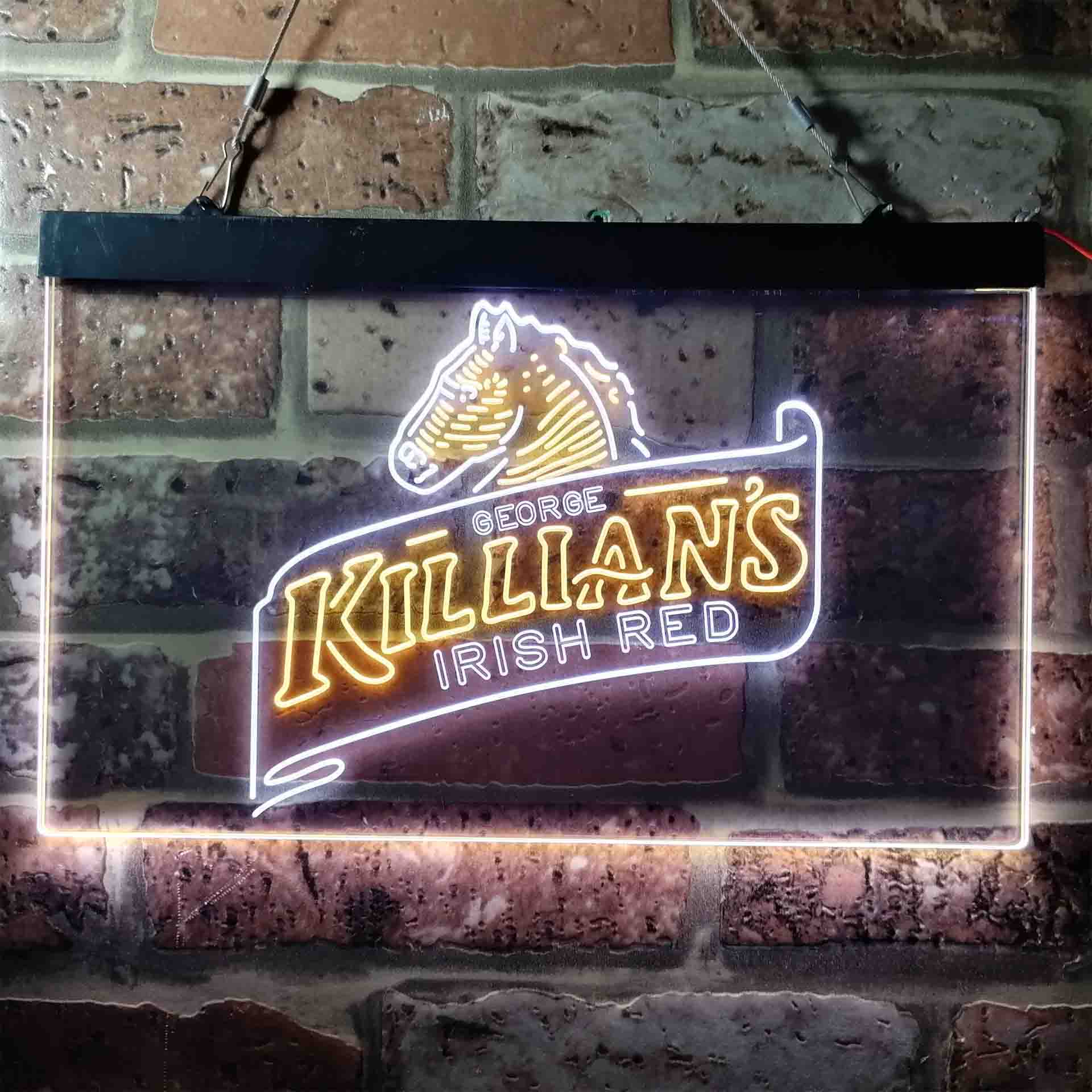 Killian's Beer Irish Red Horse Head Neon-Like LED Sign - Image 12