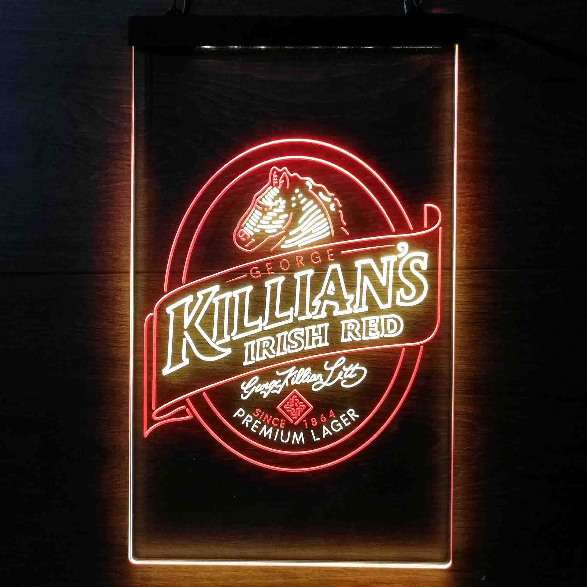 Killian's Irish Beer Home Bar Neon Light LED Sign