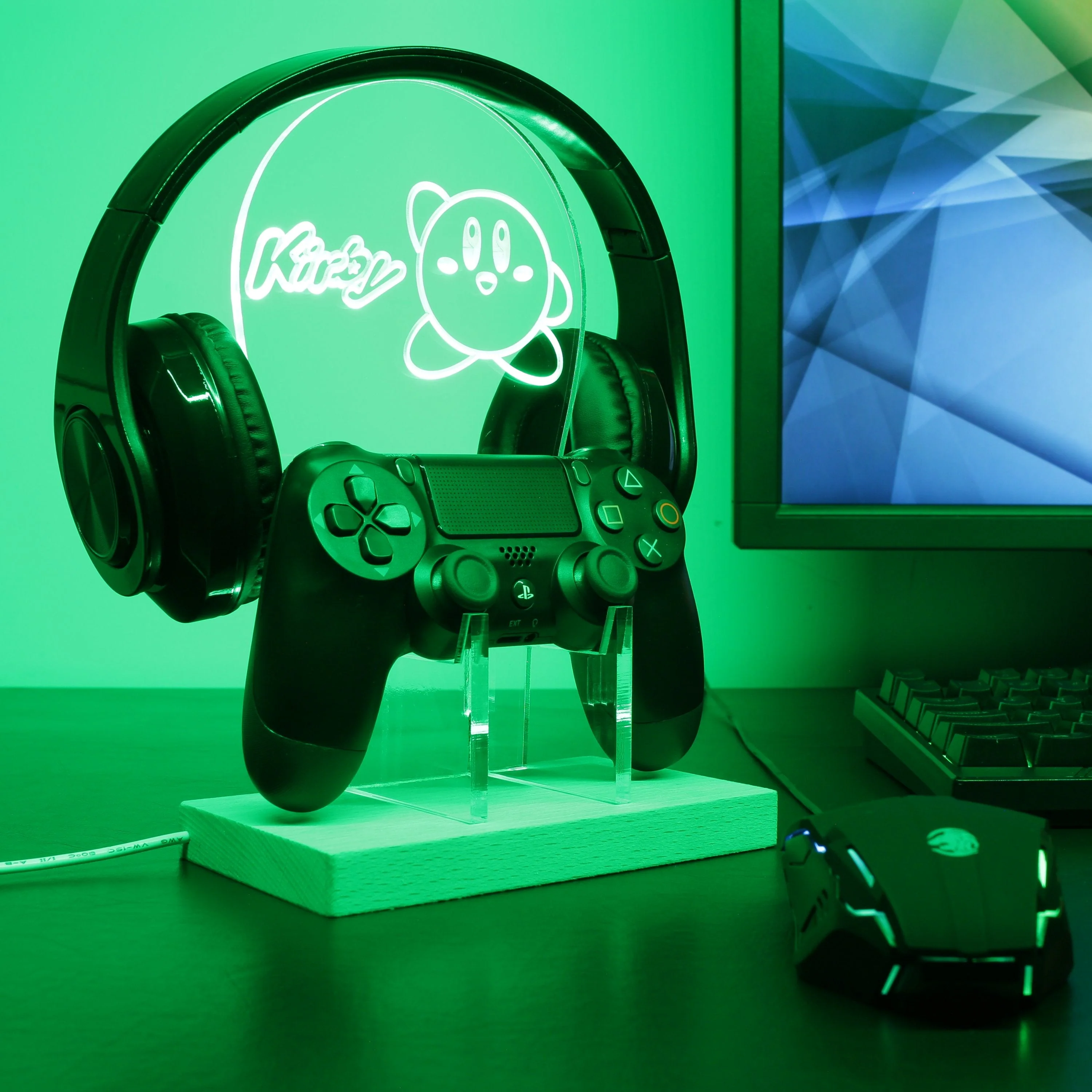 Kirby Star Allies LED Gaming Headset Controller Stand - Image 3