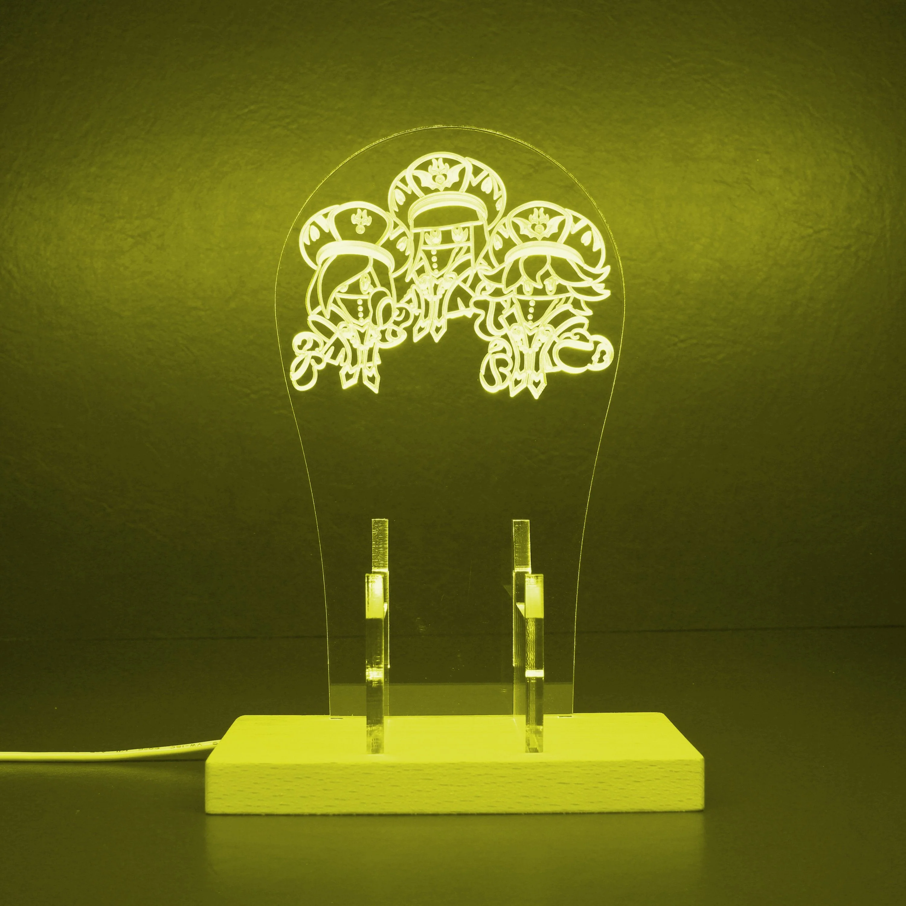 Kirby Star Allies Mage Sisters LED Gaming Headset Controller Stand - Image 6