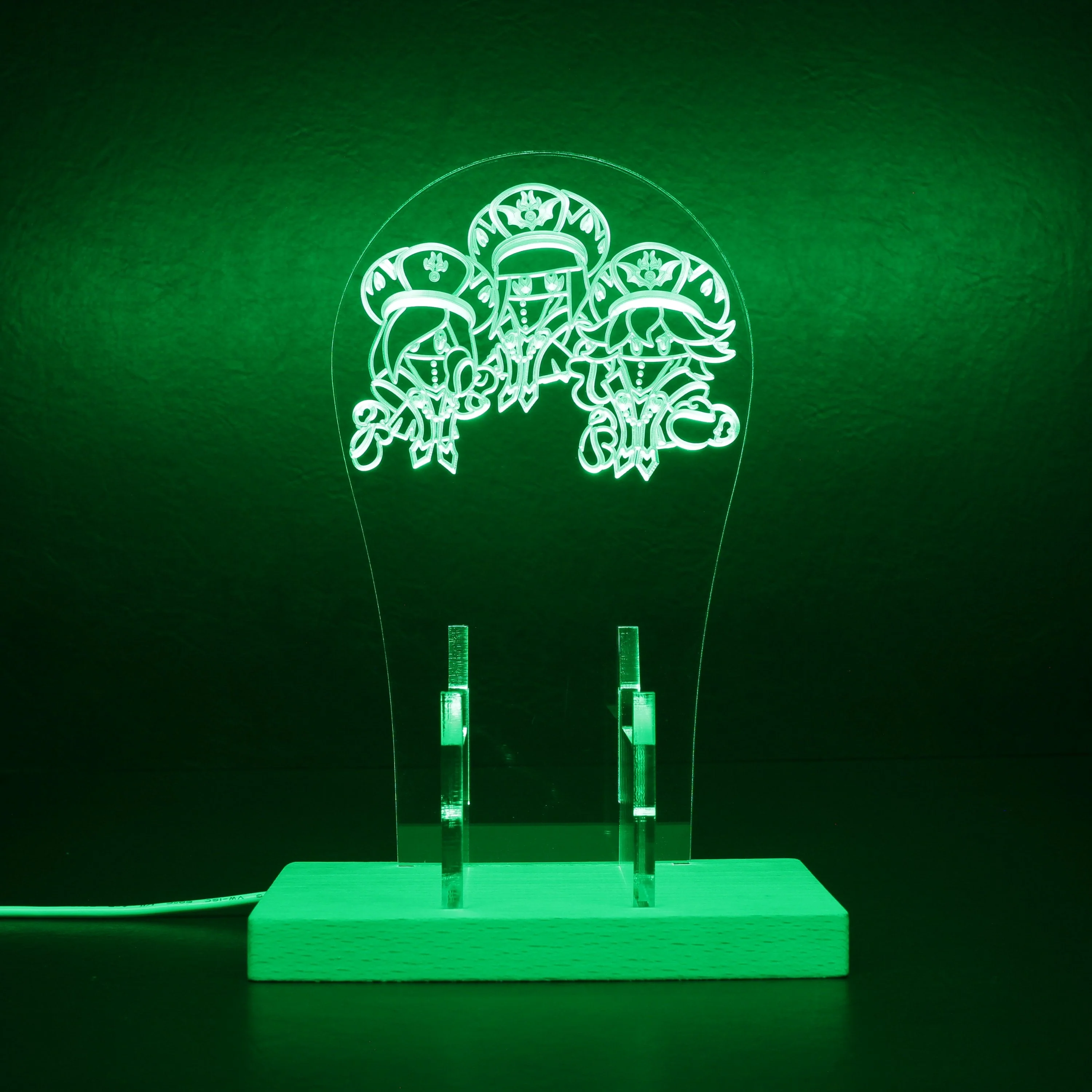 Kirby Star Allies Mage Sisters LED Gaming Headset Controller Stand - Image 7