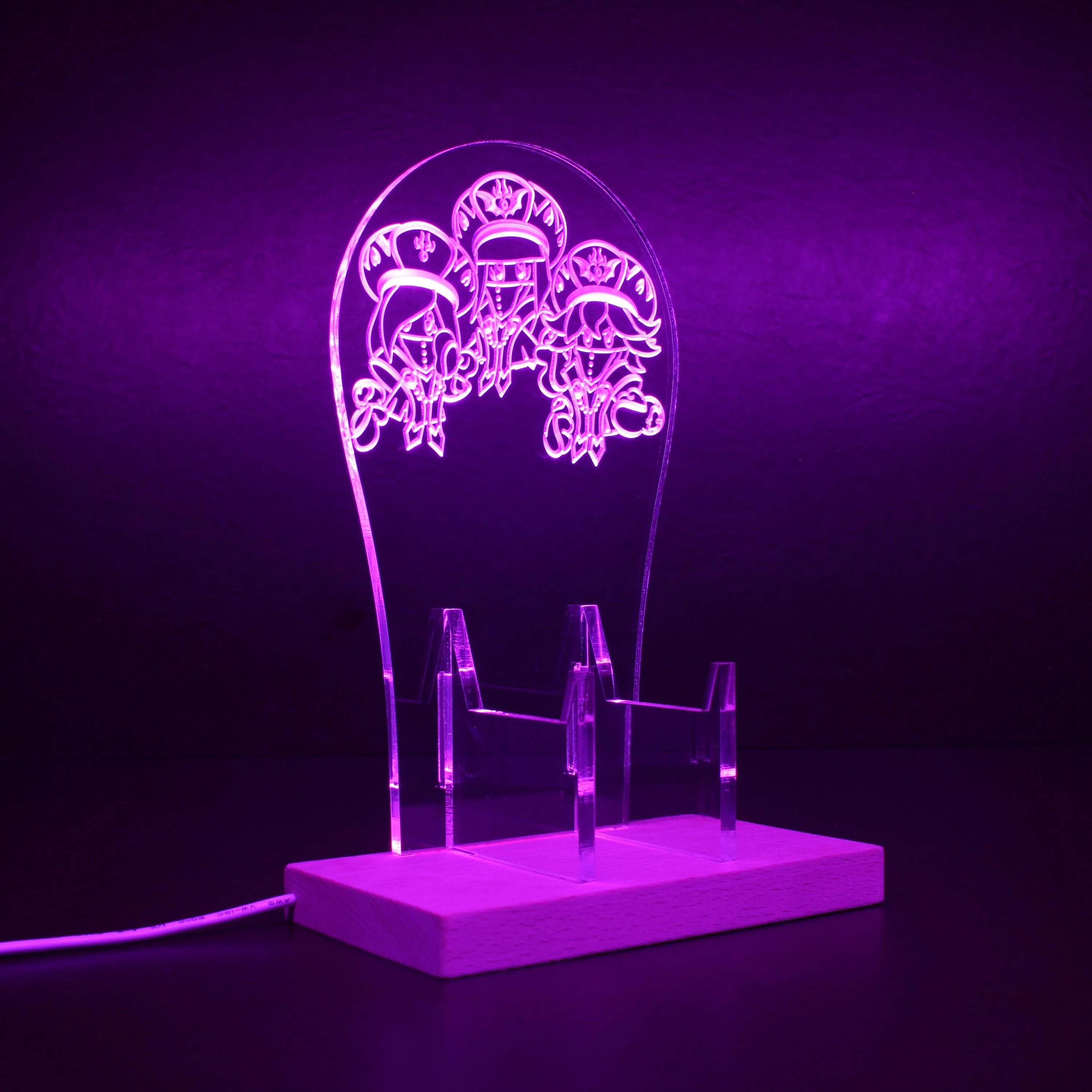 Kirby Star Allies Mage Sisters LED Gaming Headset Controller Stand - Image 8