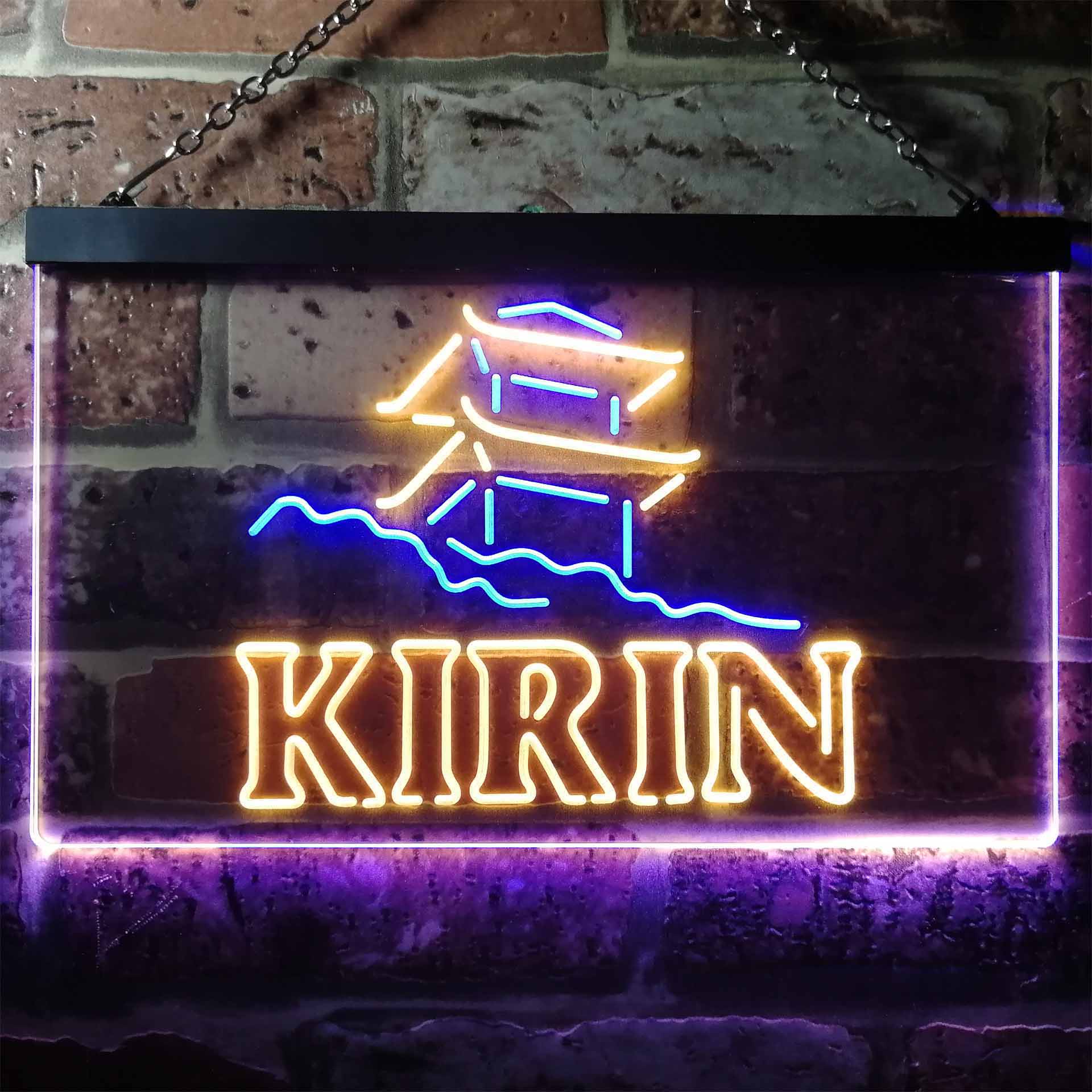 Kirin Japanese Pagoda Home Bar Neon Light LED Sign - Image 3