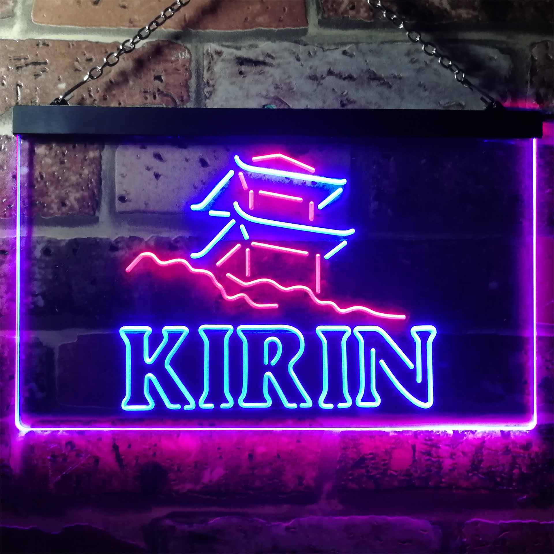 Kirin Japanese Pagoda Home Bar Neon Light LED Sign - Image 9